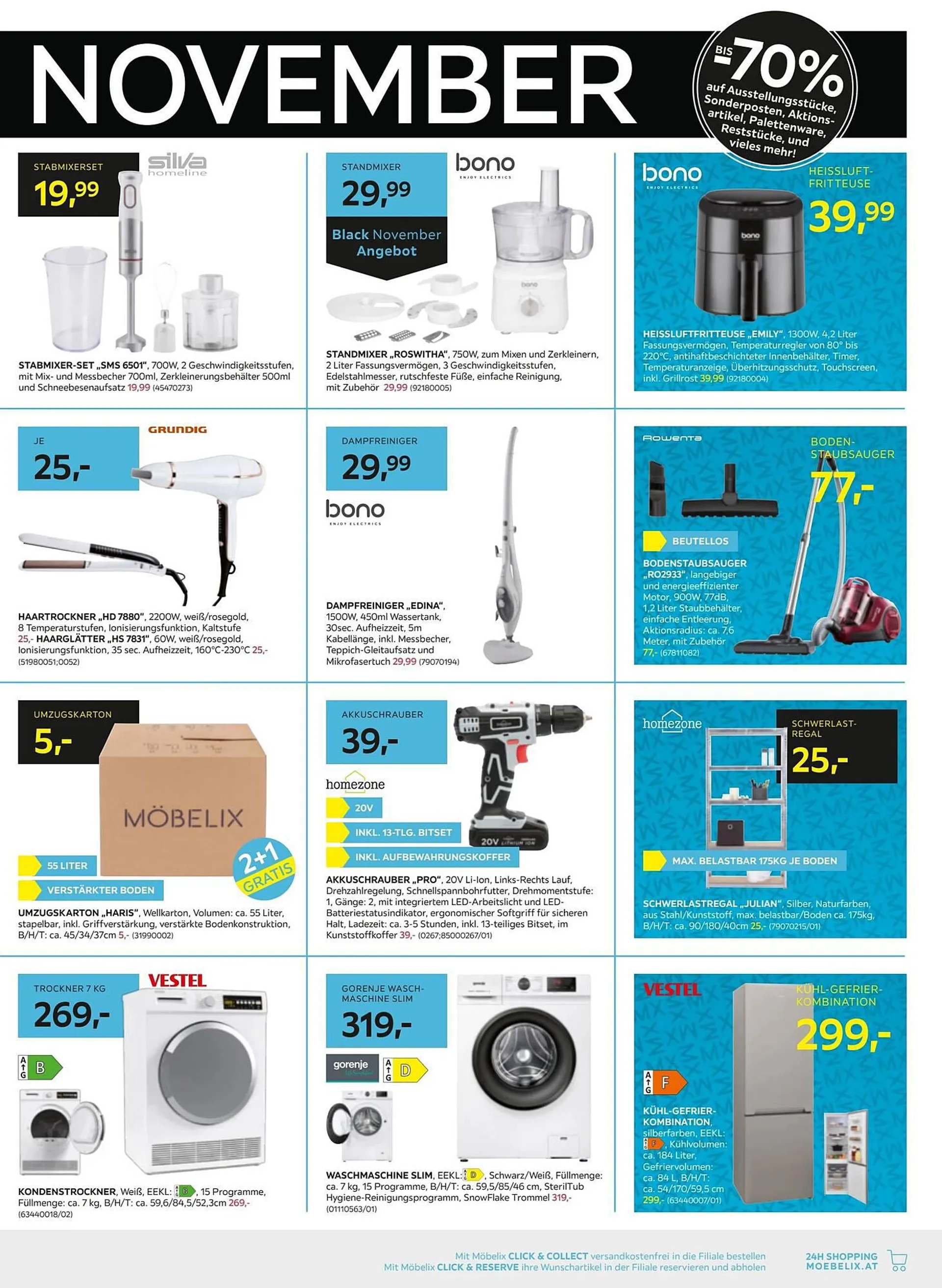 Möbelix Flugblatt von 19. November bis 28. November 2023 - Flugblätt seite  5