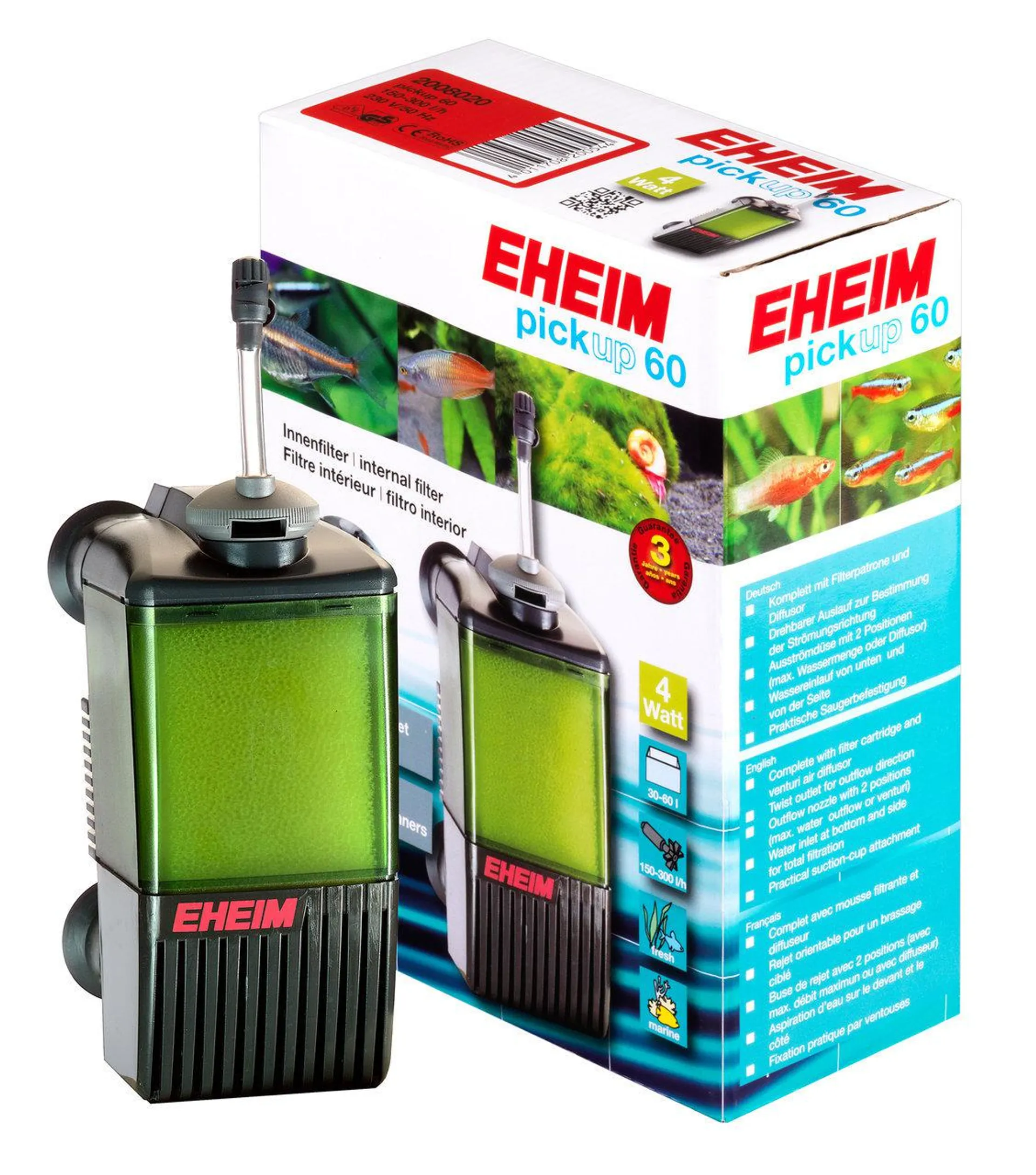 Eheim pickup Aquarium Innenfilter 60