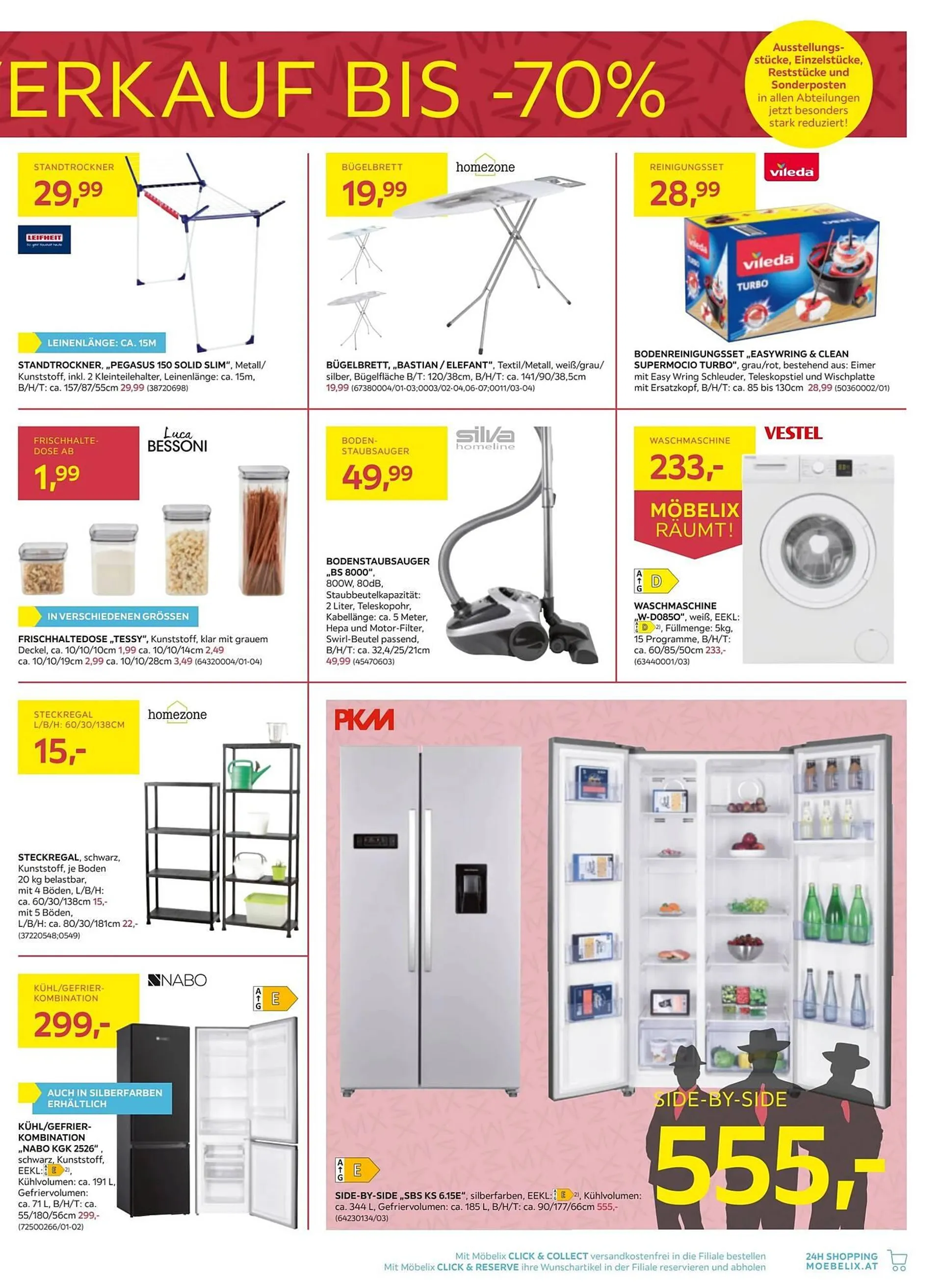 Möbelix Flugblatt von 23. Dezember bis 7. Jänner 2025 - Flugblätt seite  19