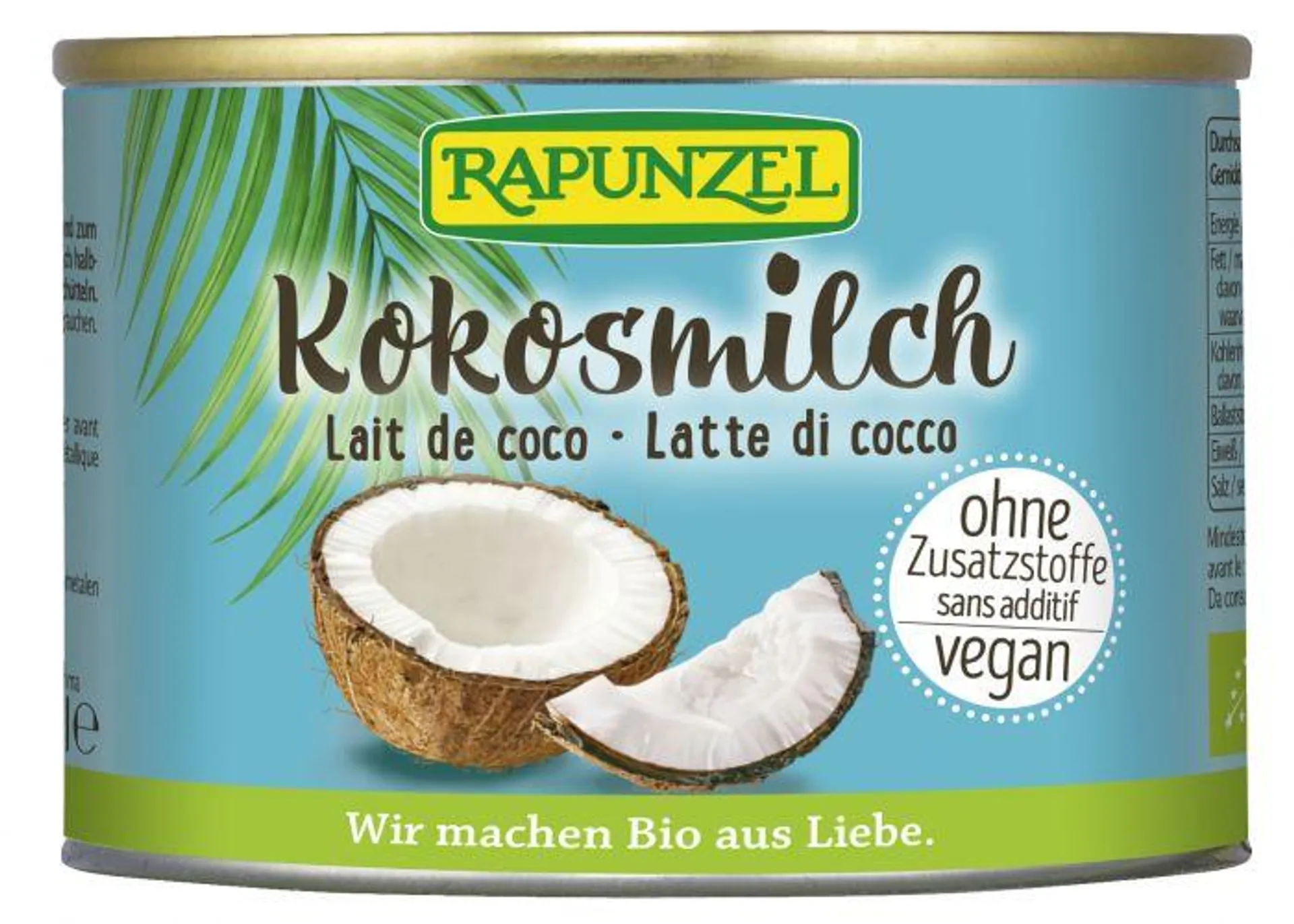 Rapunzel Kokosmilch 200ml