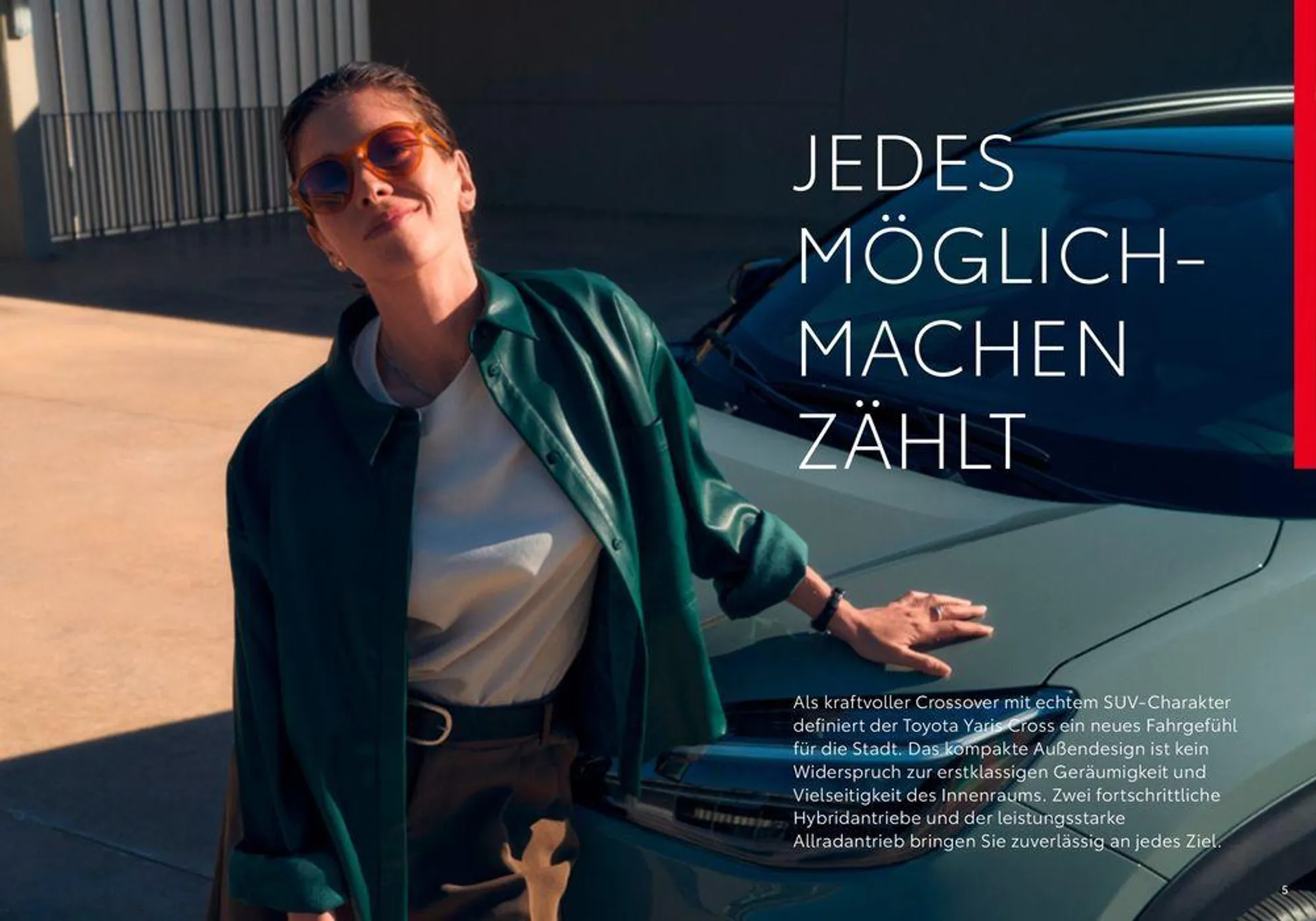 Toyota Yaris Cross von 19. Juli bis 19. Juli 2025 - Flugblätt seite  5