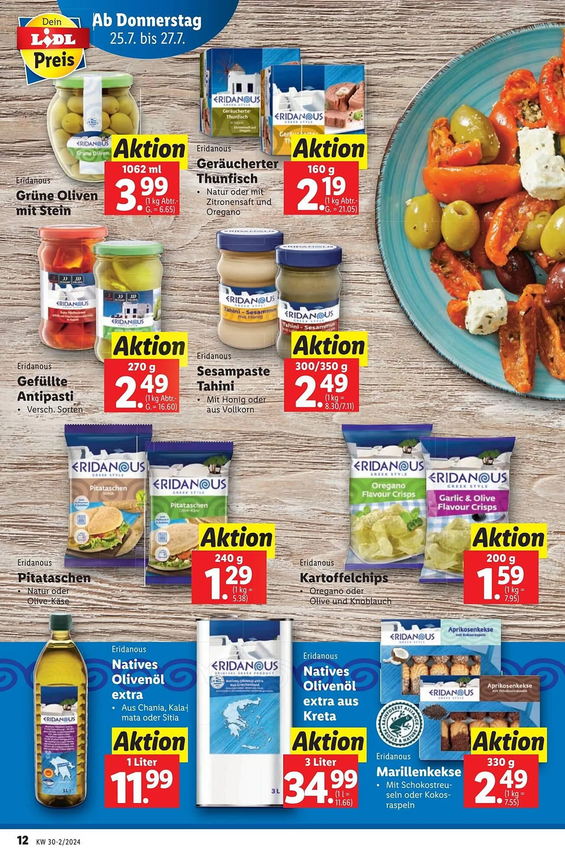 Lidl Flugblatt von 24. Juli bis 31. Juli 2024 - Flugblätt seite  12