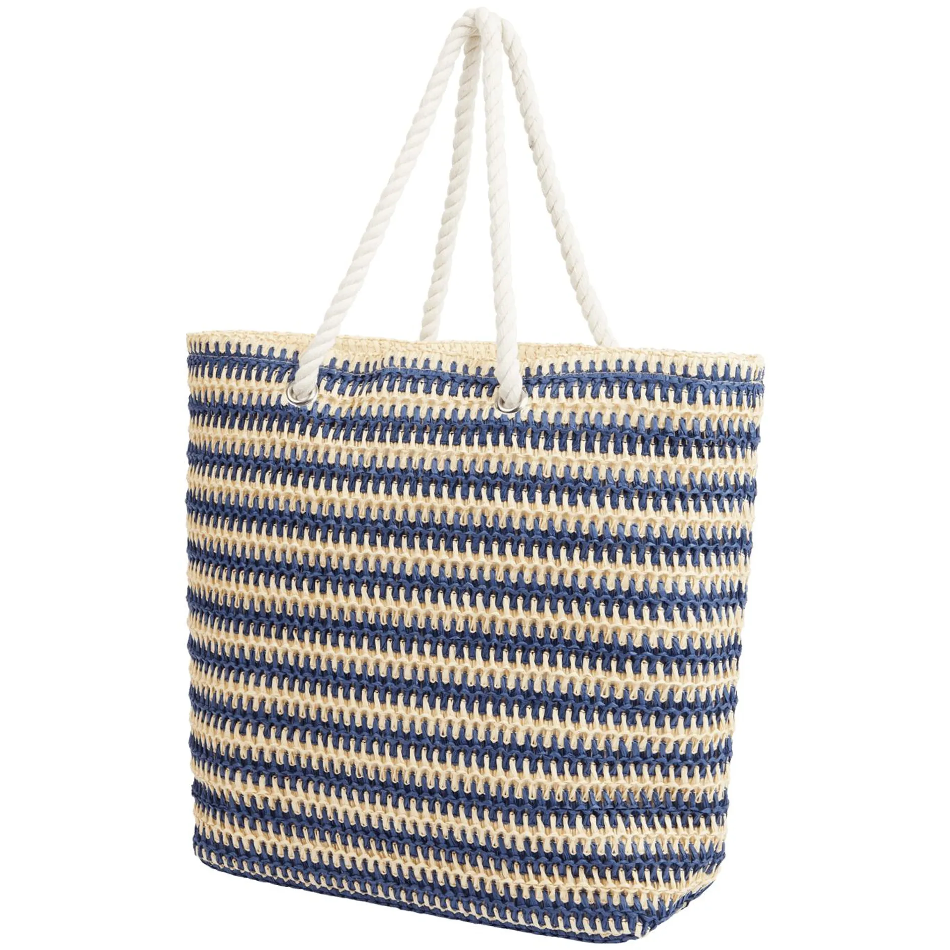 Geflochtene Strandtasche