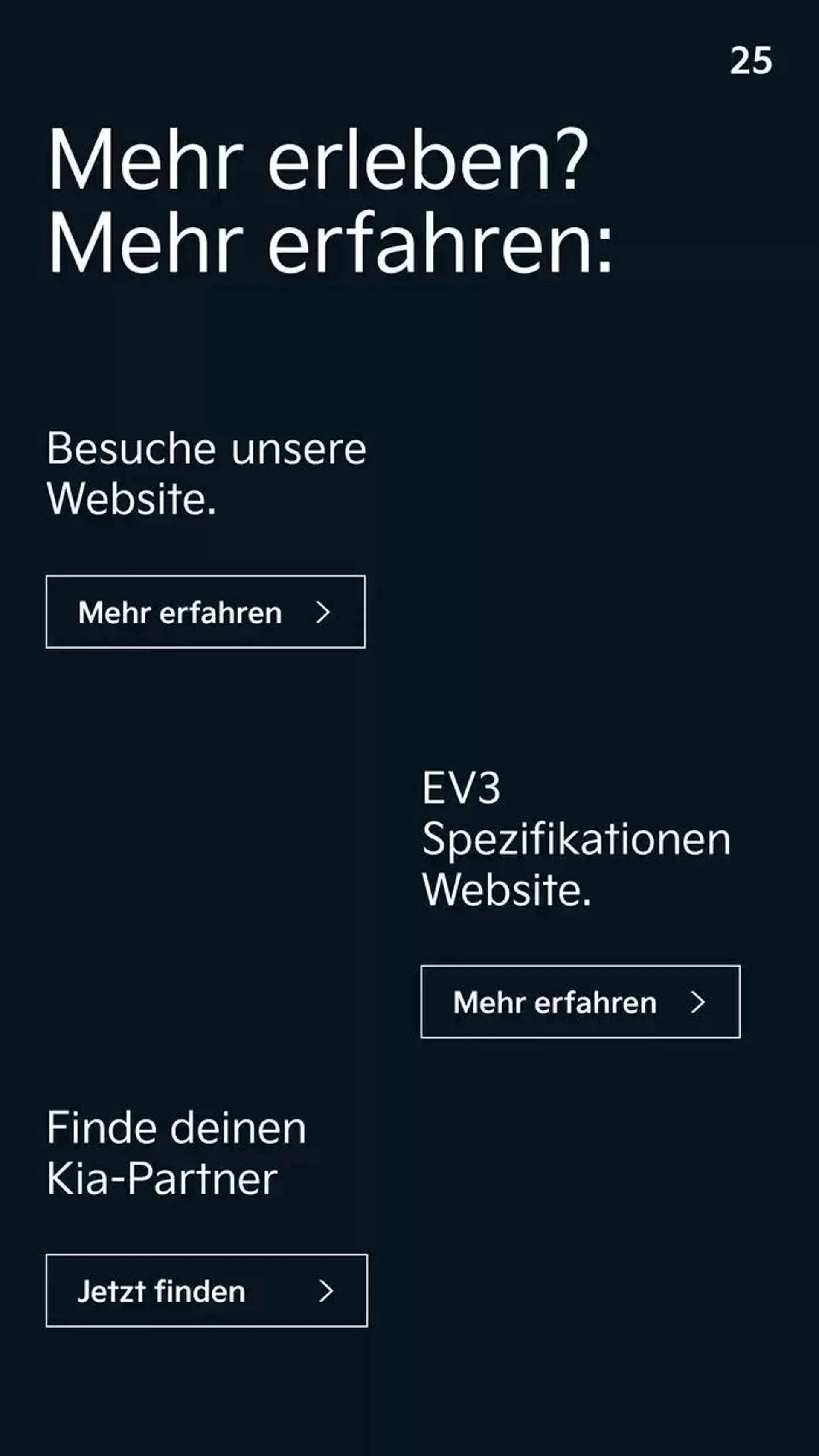 Kia EV3 von 10. Oktober bis 10. Oktober 2025 - Flugblätt seite  25