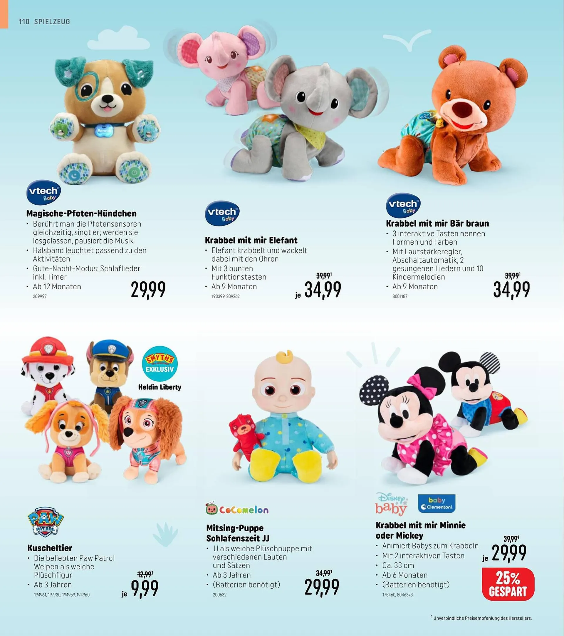 Smyths Toys Flugblatt von 6. Juli bis 30. November 2023 - Flugblätt seite  110