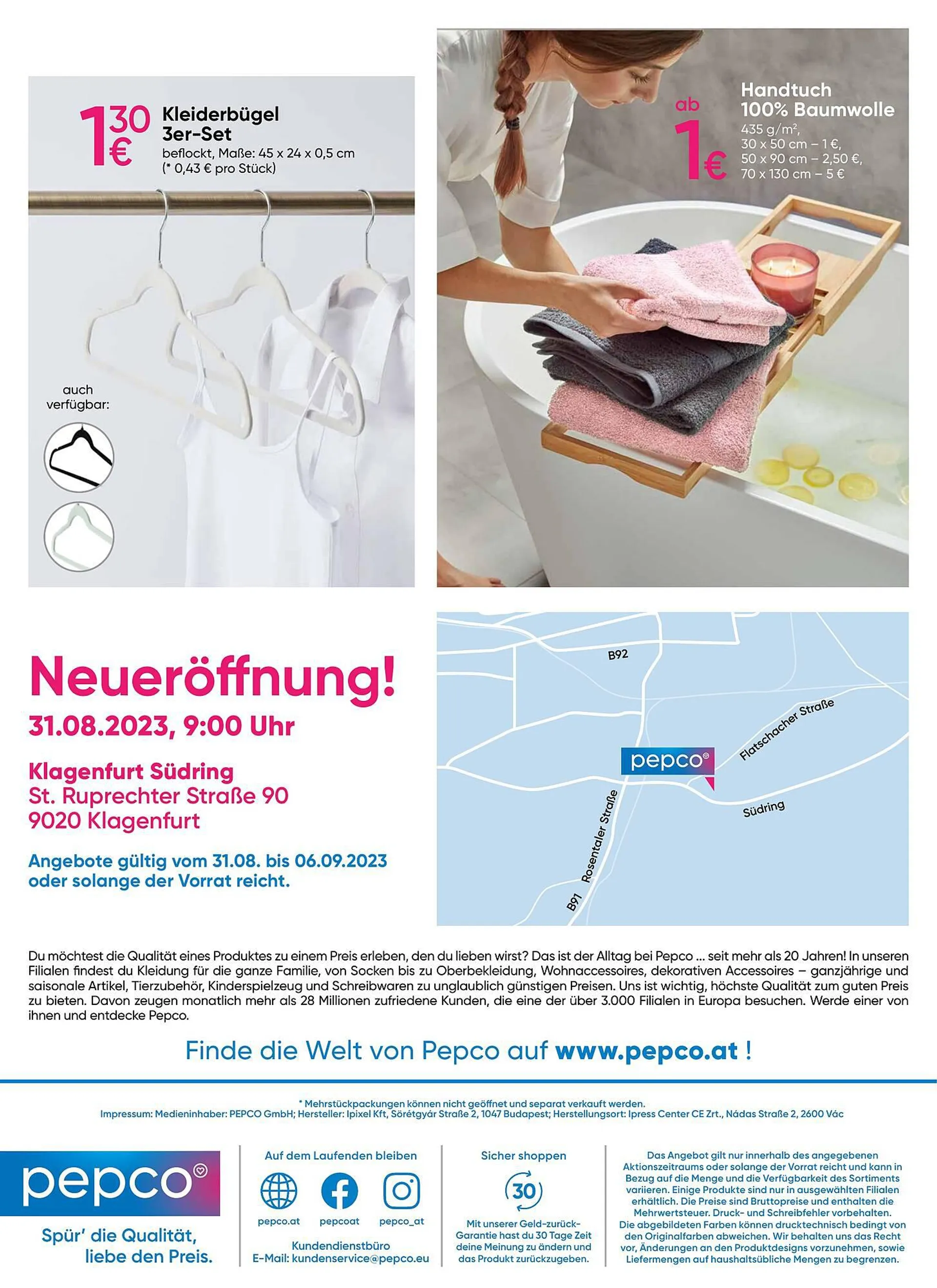 Pepco Flugblatt von 31. August bis 6. September 2023 - Flugblätt seite  8