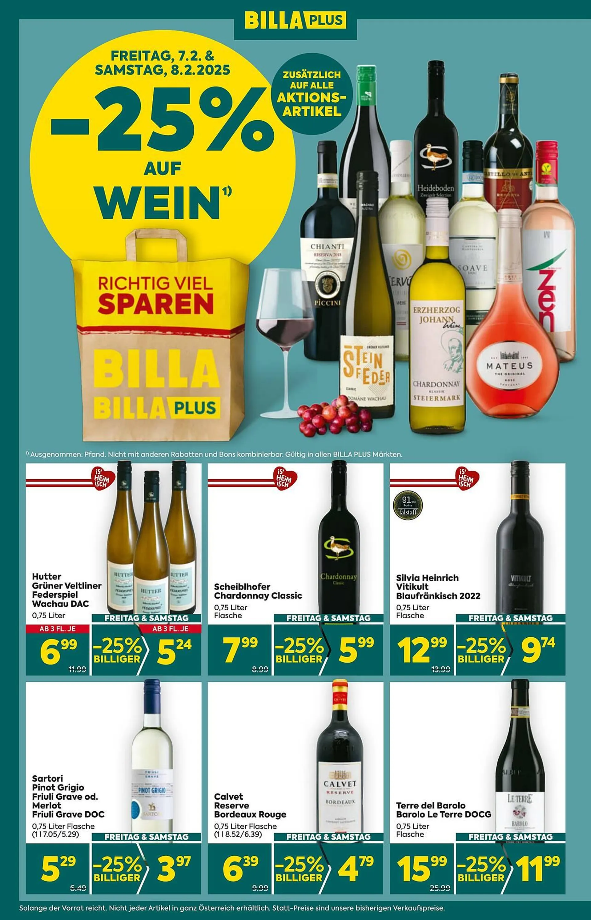 Billa Flugblatt von 6. Februar bis 12. Februar 2025 - Flugblätt seite  2