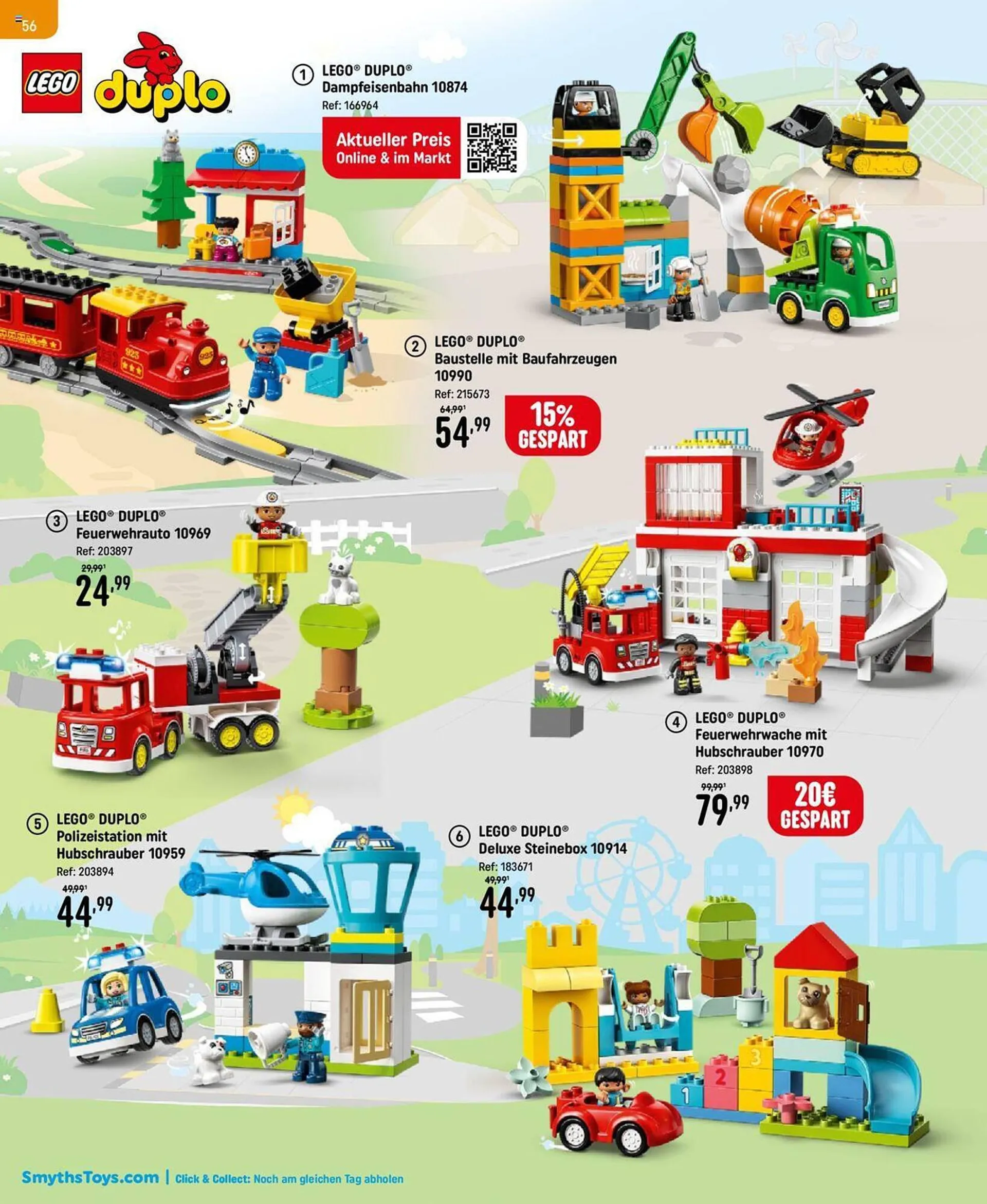 Smyths Toys Flugblatt von 29. September bis 14. Dezember 2023 - Flugblätt seite  56