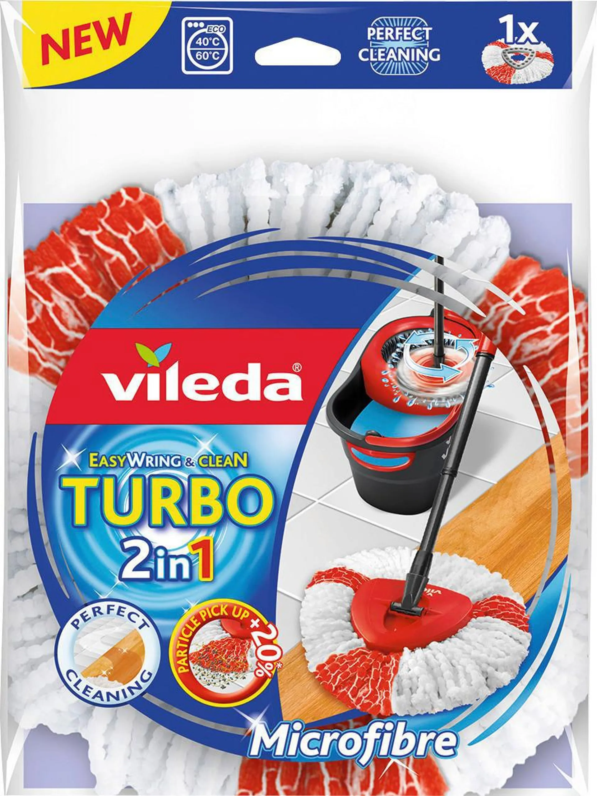 Vileda Wischbezug Easywring & Clean Turbo