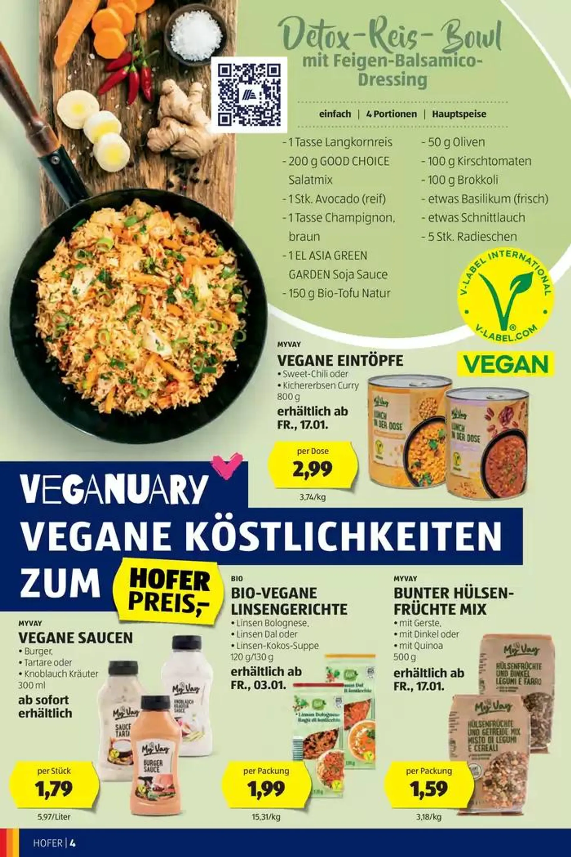 Fit ins neue Jahr - Katalog von 31. Dezember bis 7. Jänner 2025 - Flugblätt seite  4