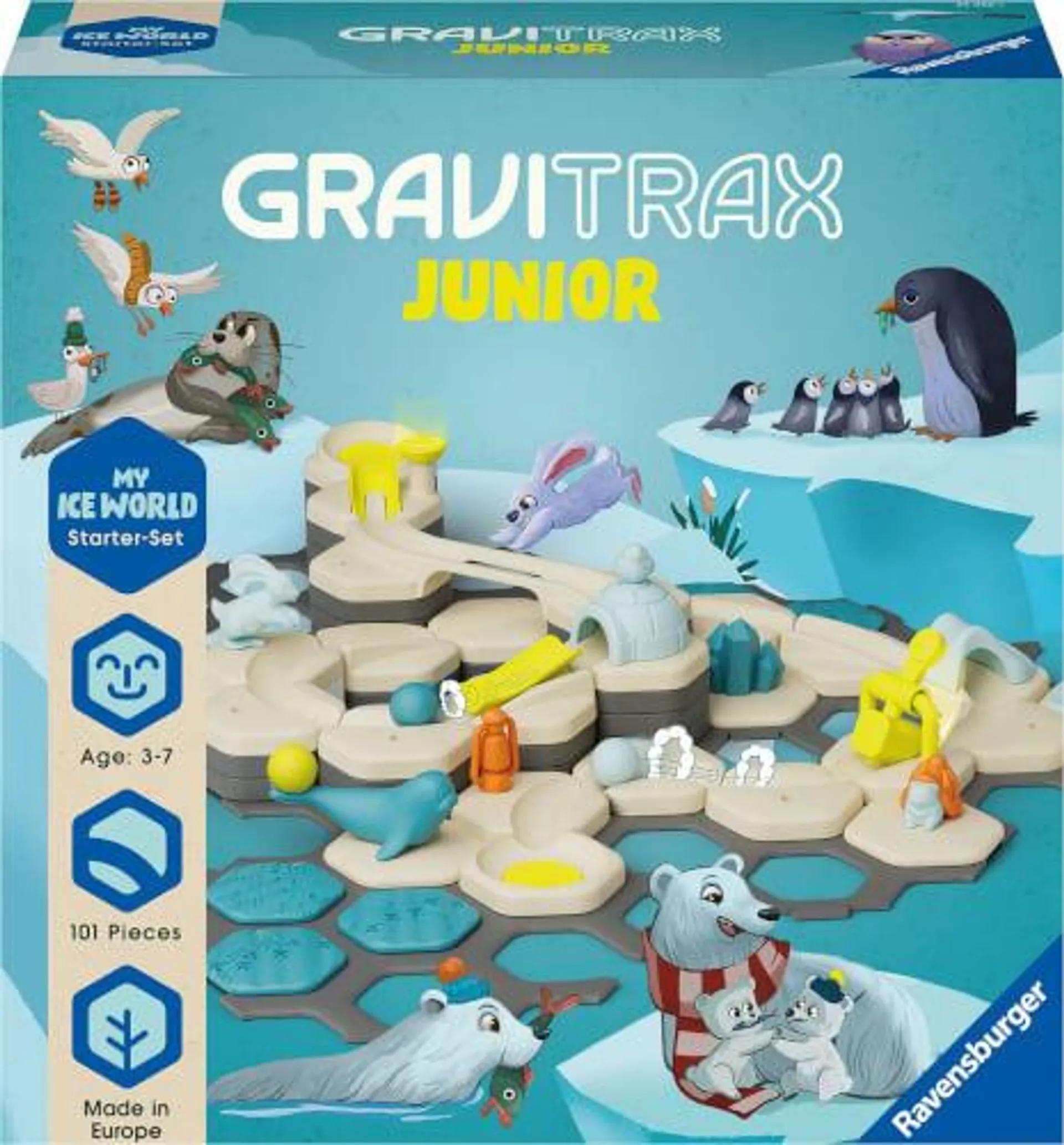 Ravensburger 27060 GraviTrax Junior Starter-Set L Ice GraviTrax