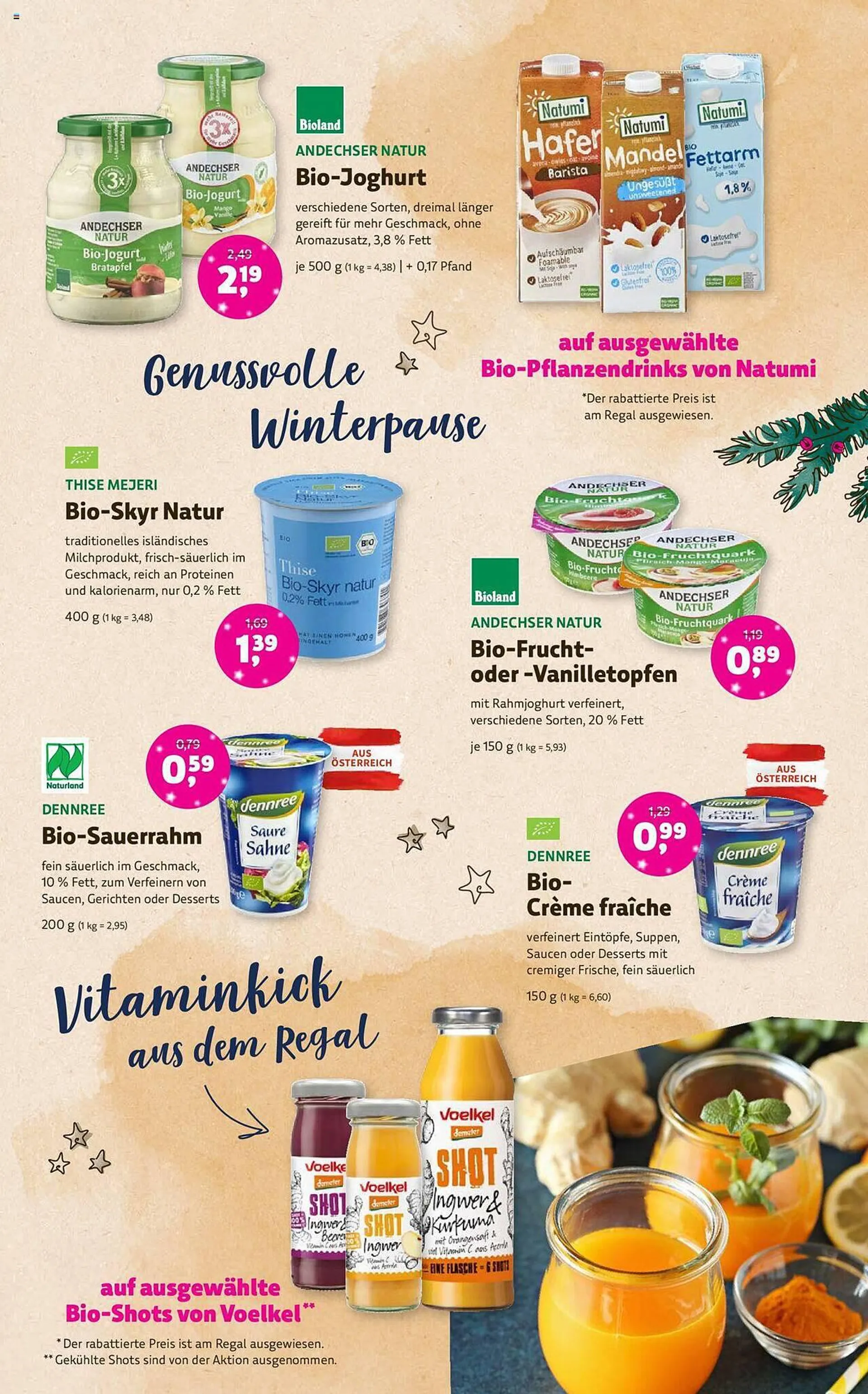 Denn's Biomarkt Flugblatt von 22. November bis 5. Dezember 2023 - Flugblätt seite  3