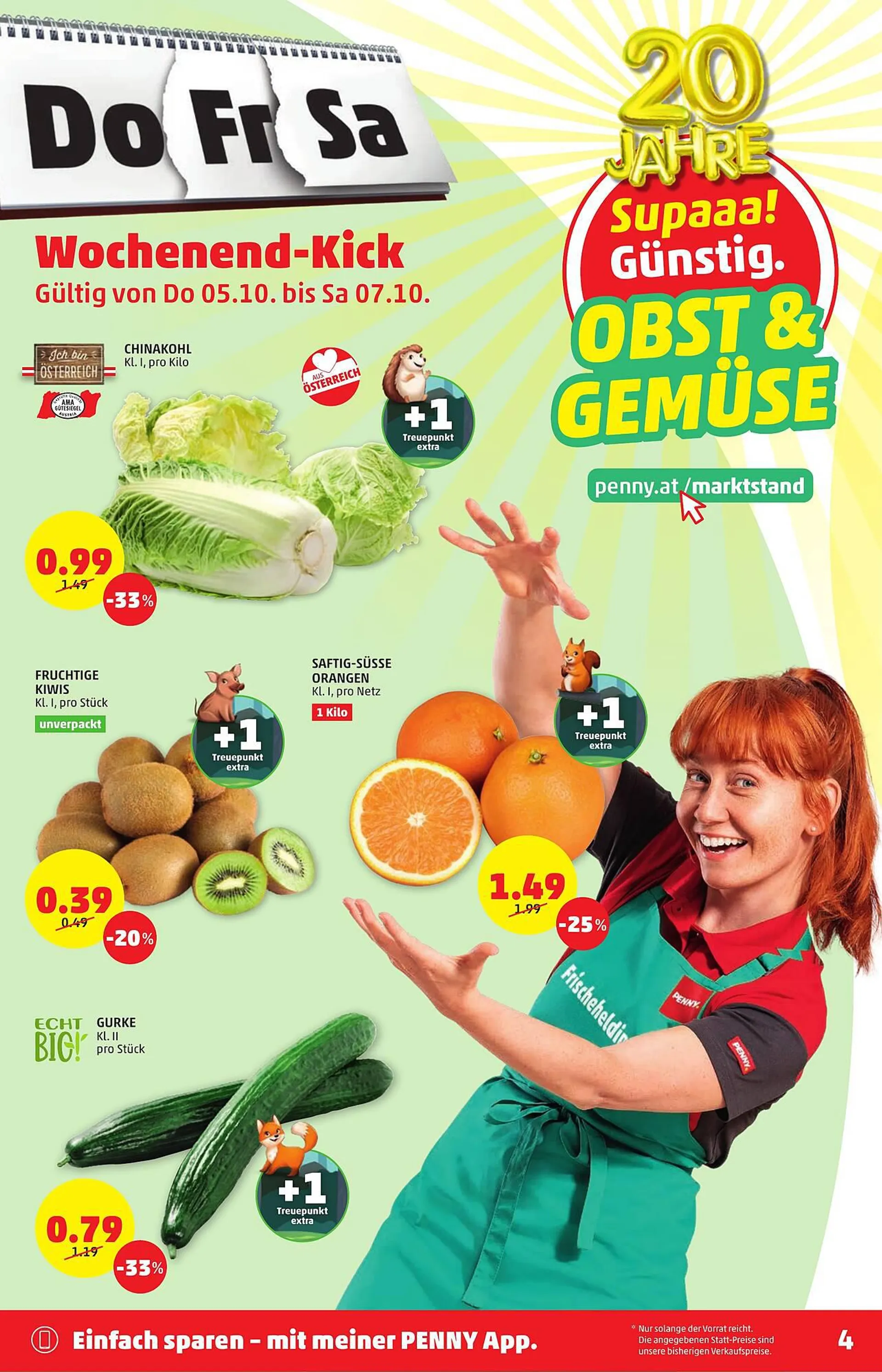PENNY Flugblatt von 5. Oktober bis 11. Oktober 2023 - Flugblätt seite  4