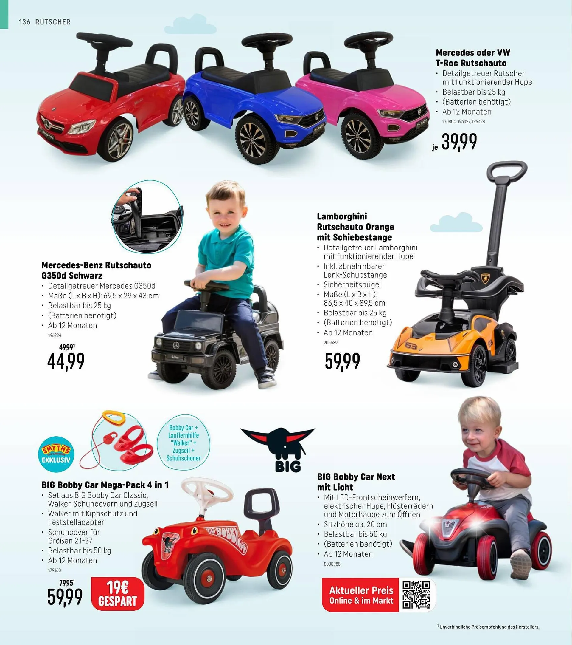 Smyths Toys Flugblatt von 6. Juli bis 30. November 2023 - Flugblätt seite  136