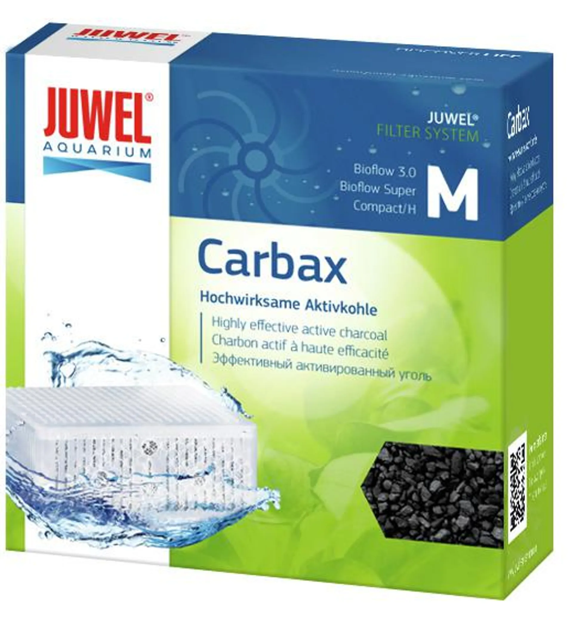 Sparpaket 2 x Juwel Carbax Aktivkohle Aquarium Filtermedium M