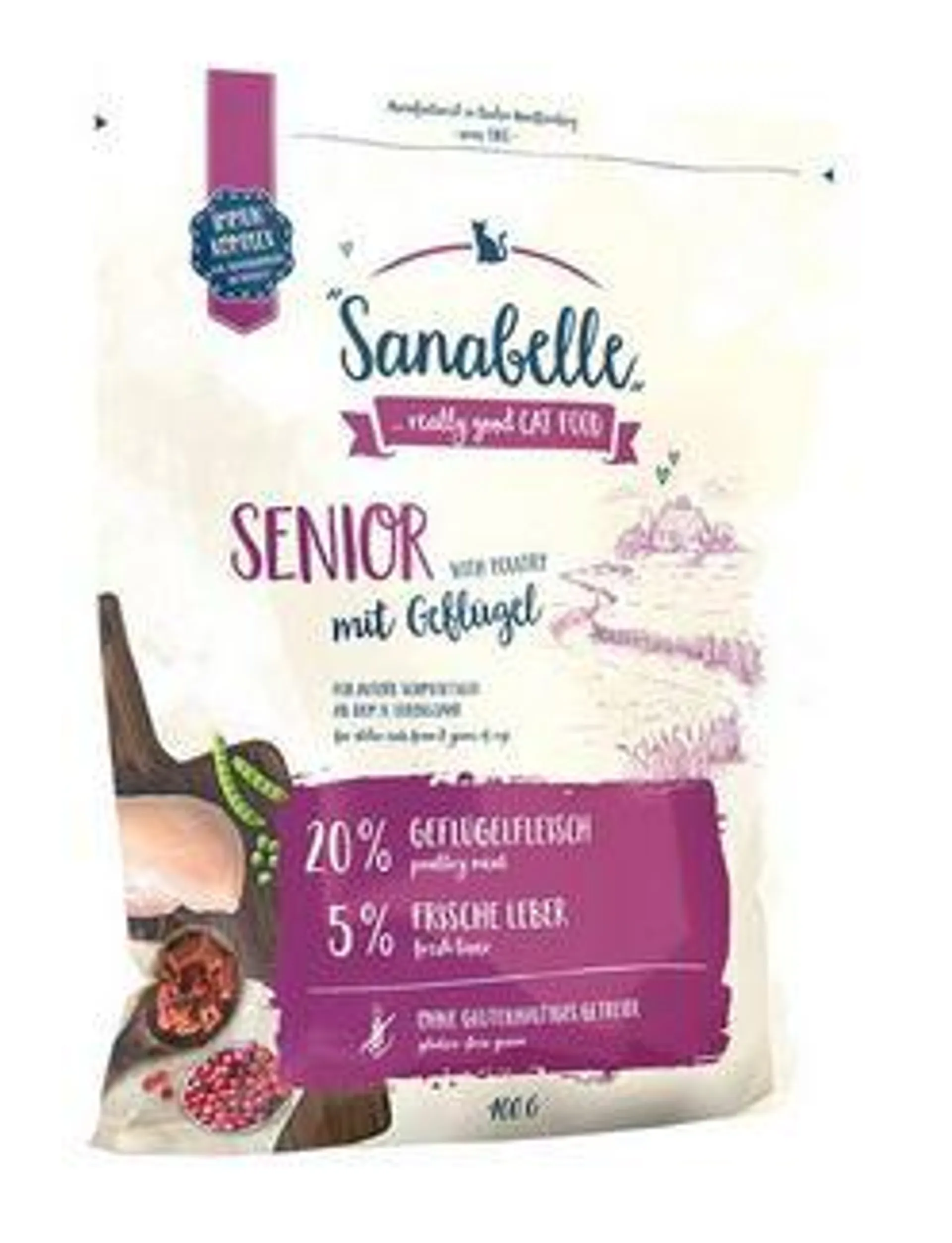 Sanabelle Senior mit Geflügel 400g