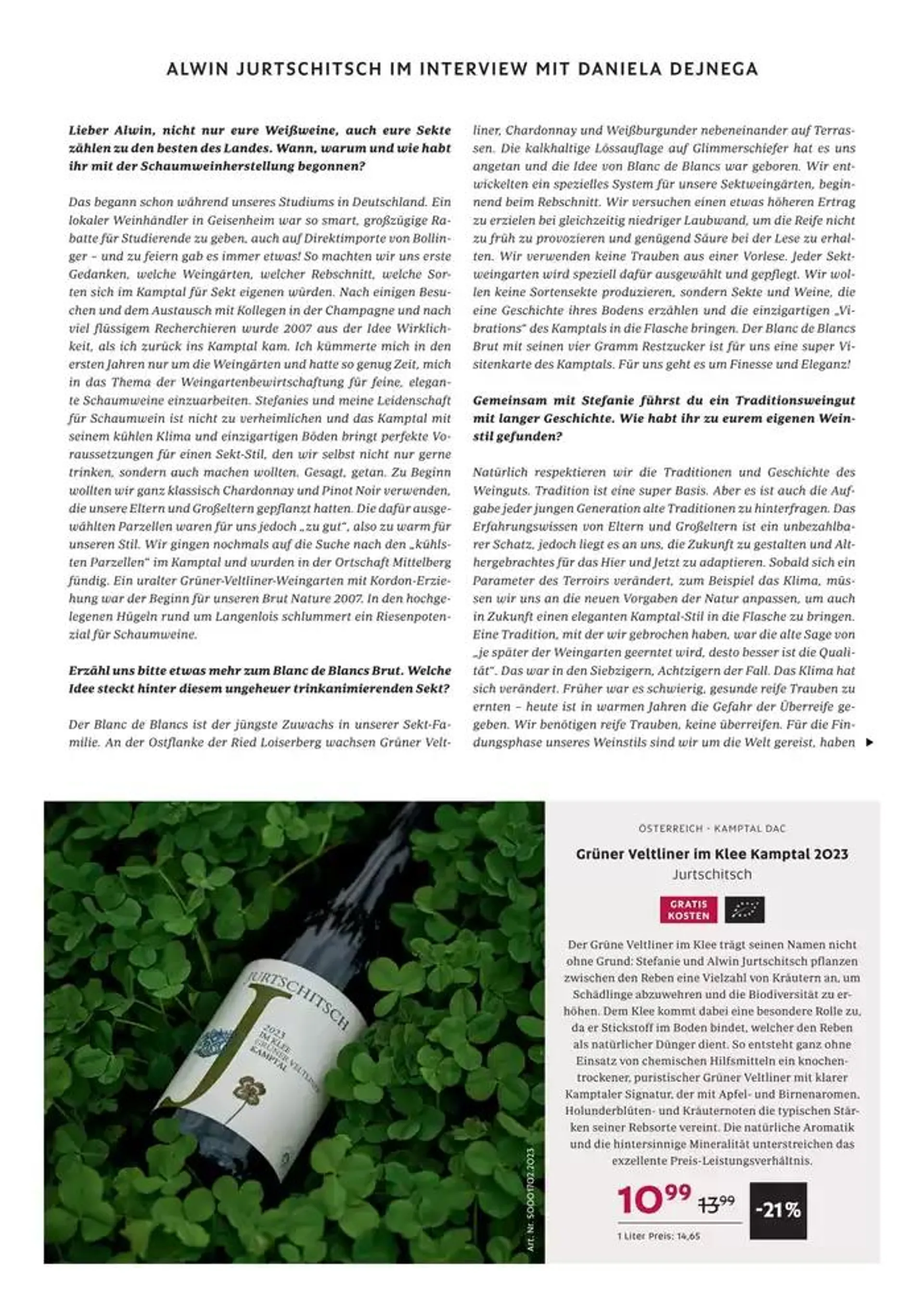 Wein & Co flugblatt von 1. Oktober bis 15. Oktober 2024 - Flugblätt seite  3