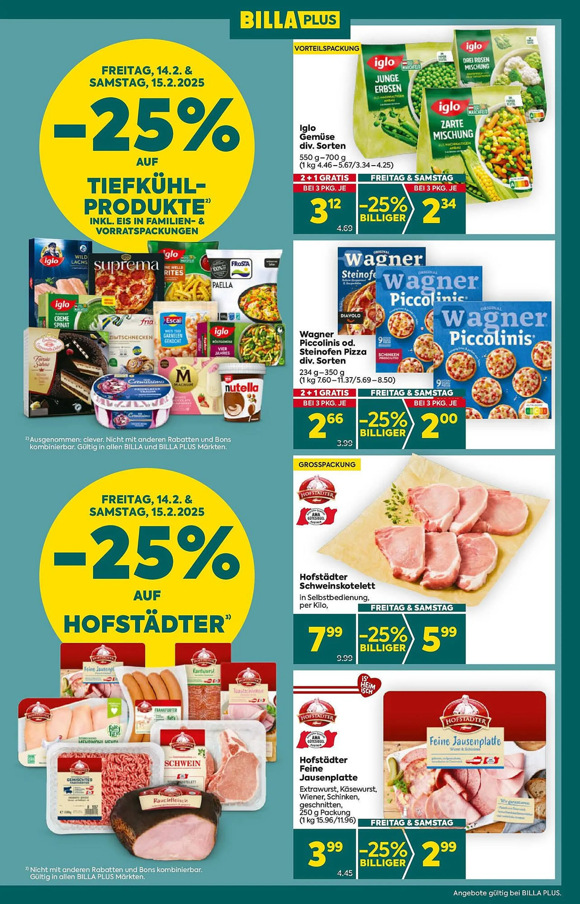 Billa Flugblatt von 13. Februar bis 19. Februar 2025 - Flugblätt seite  3