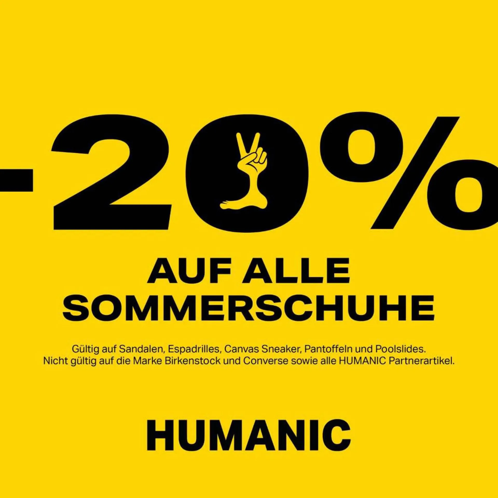 Humanic Flugblatt von 21. Juli bis 27. Juli 2023 - Flugblätt seite  1