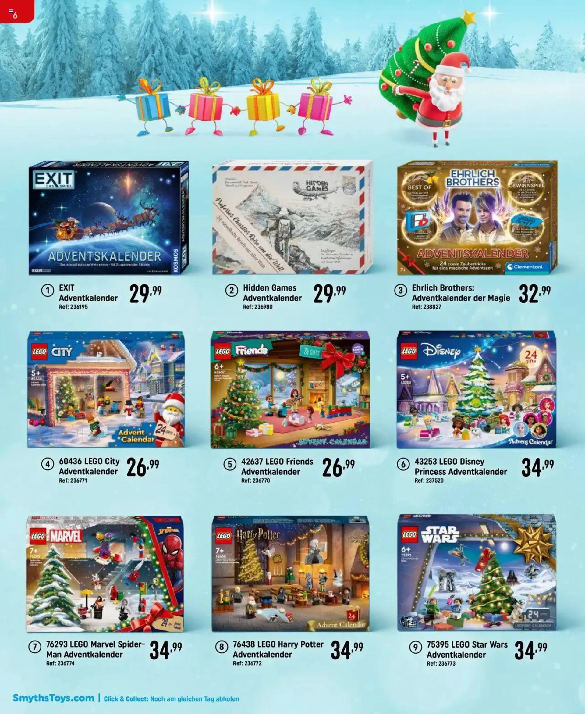 Smyths Toys Angebote von 25. September bis 13. Dezember 2024 - Flugblätt seite  6