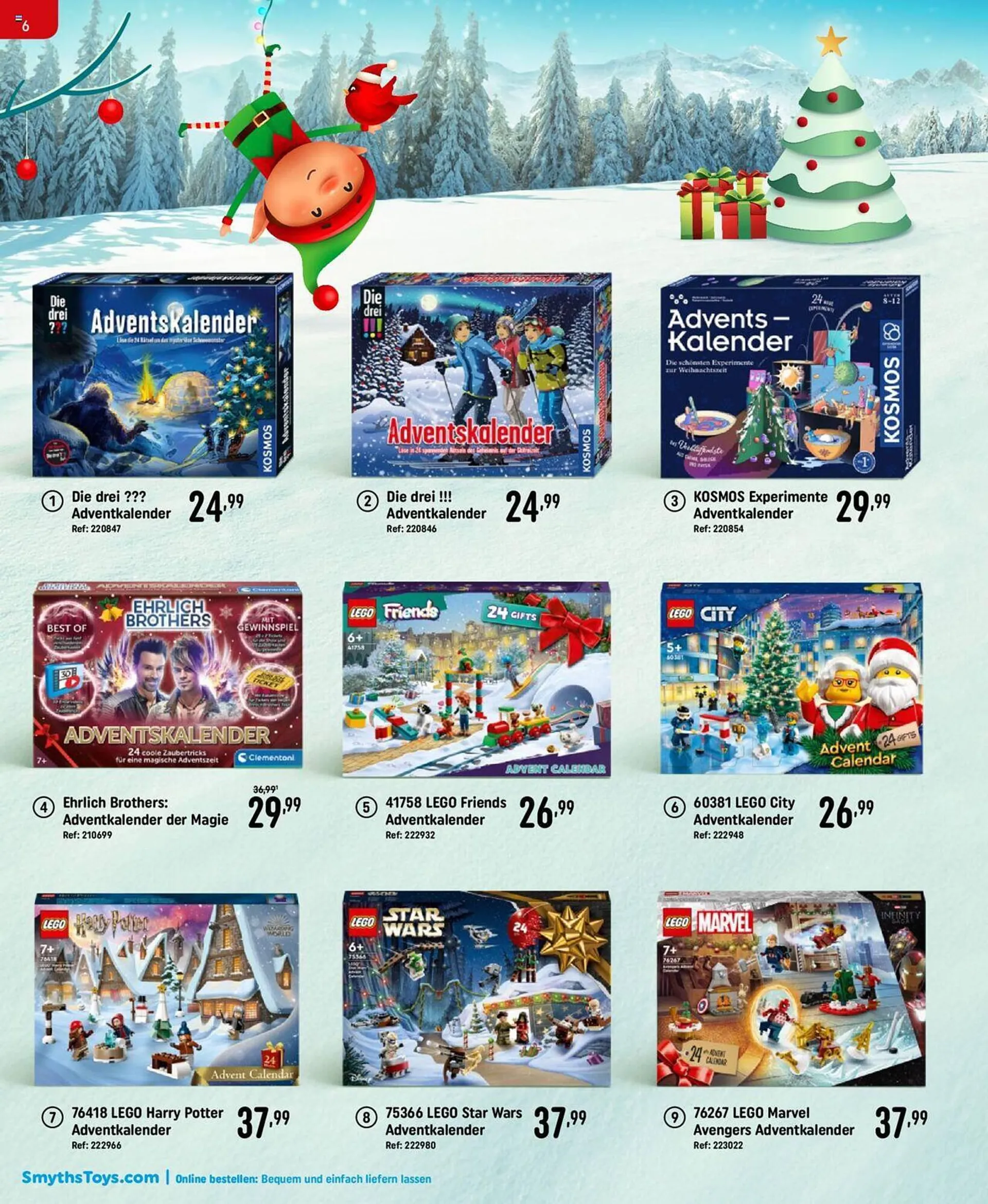 Smyths Toys Flugblatt von 29. September bis 14. Dezember 2023 - Flugblätt seite  6