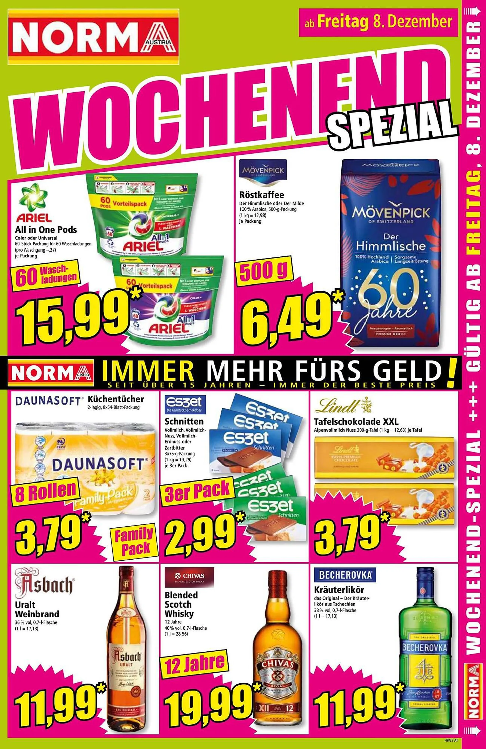 Norma Flugblatt von 3. Dezember bis 9. Dezember 2023 - Flugblätt seite  15