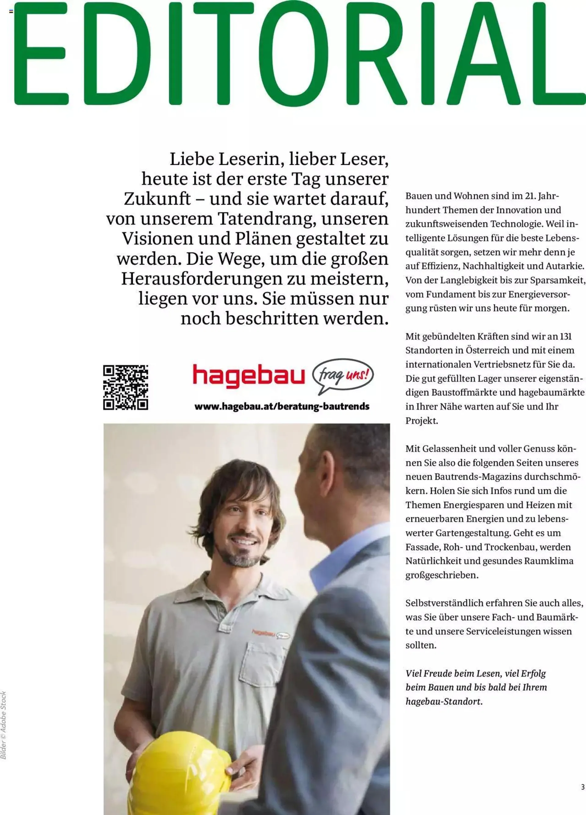 Hagebau Bautrends von 4. April bis 31. Dezember 2023 - Flugblätt seite  3