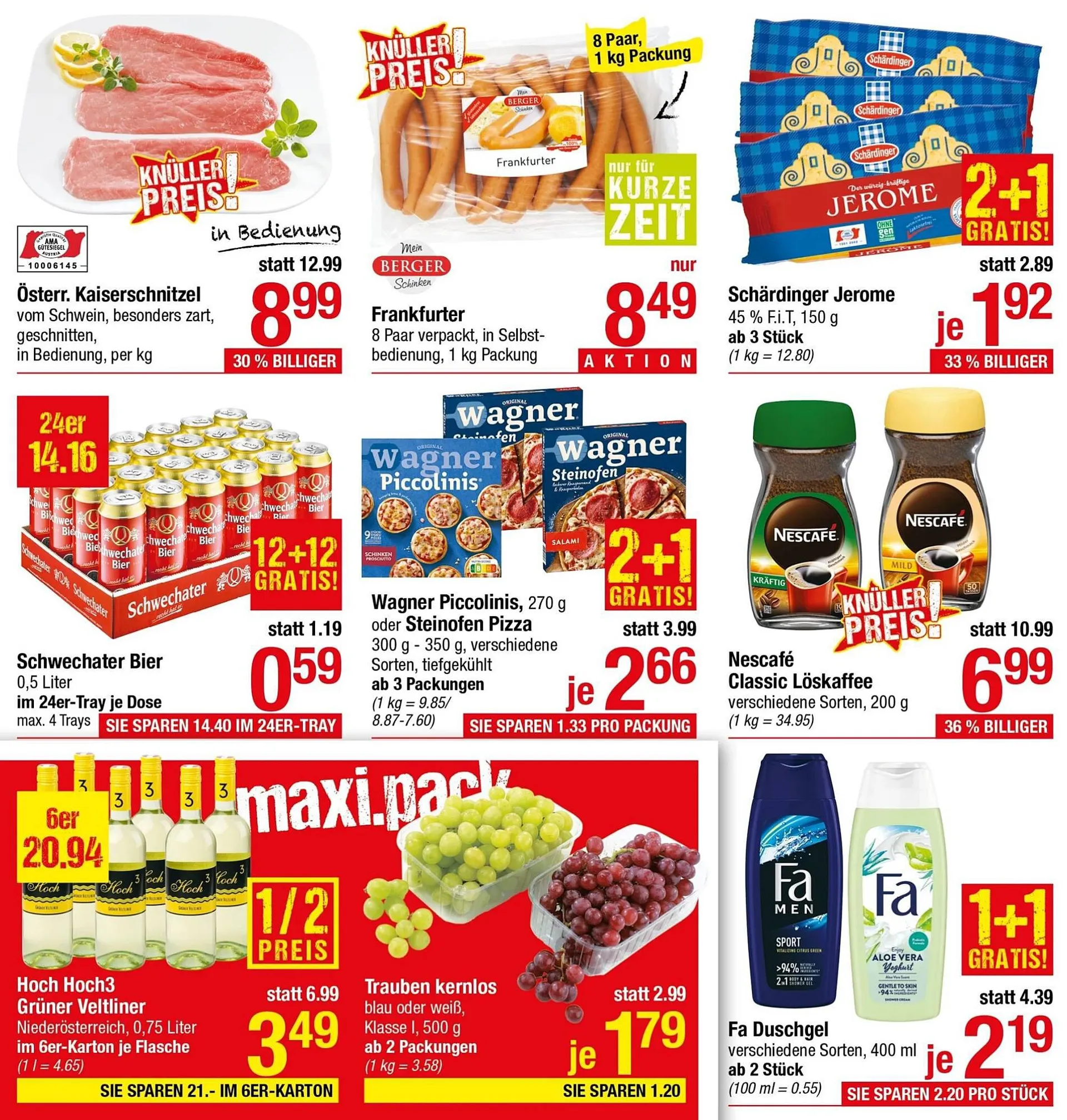 Maximarkt Flugblatt von 25. September bis 30. September 2023 - Flugblätt seite  1