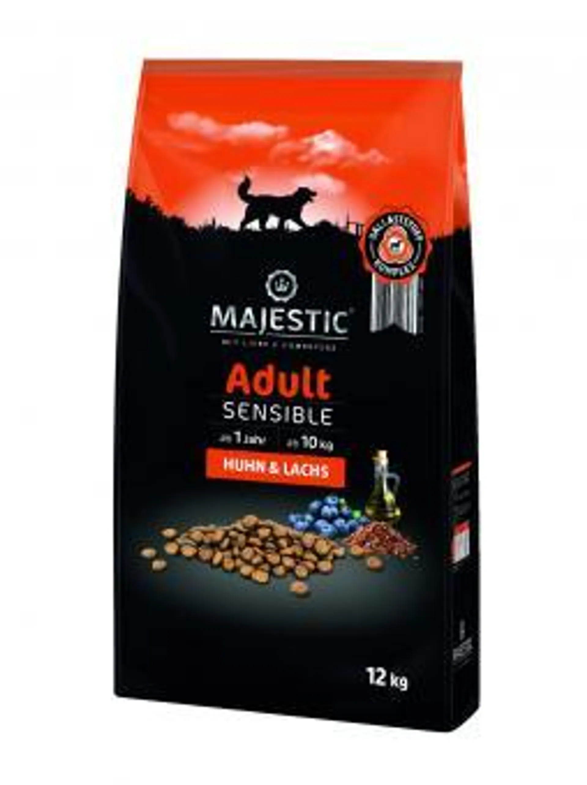 MAJESTIC Sensible 12kg mit Huhn und Lachs