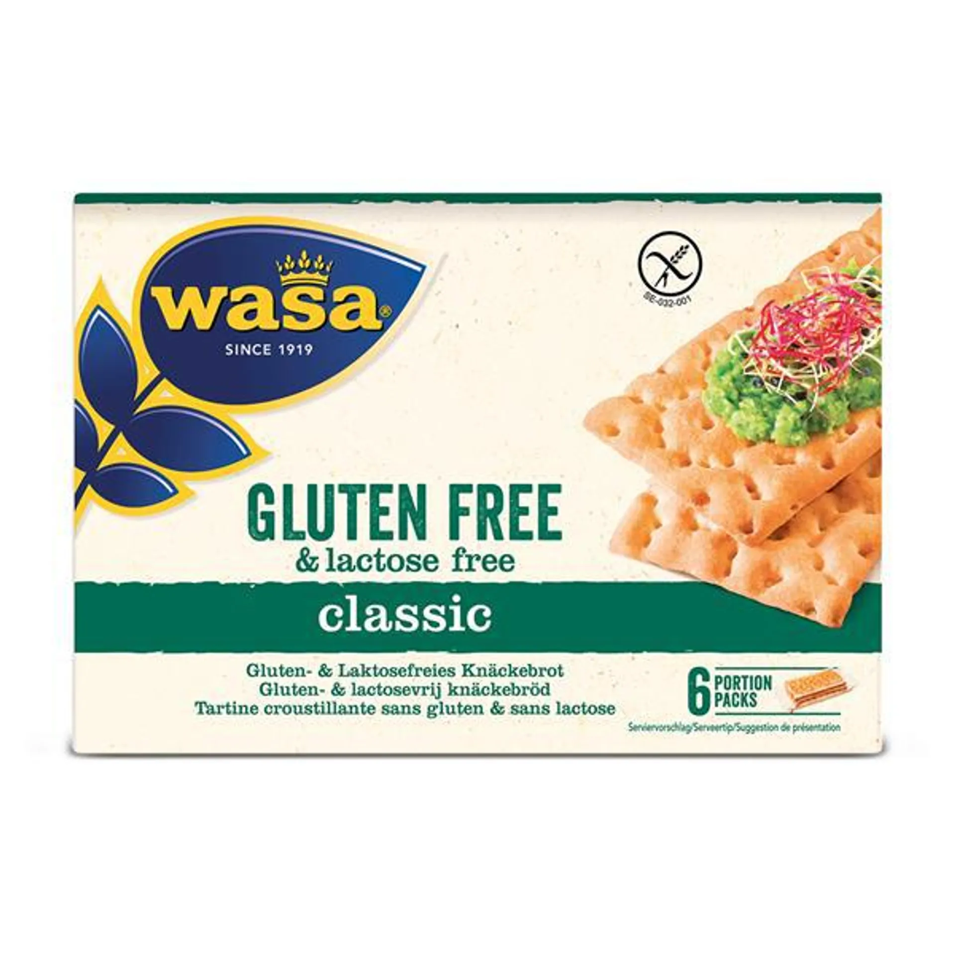 Wasa Gluten- & Laktosefreies Knäckebrot