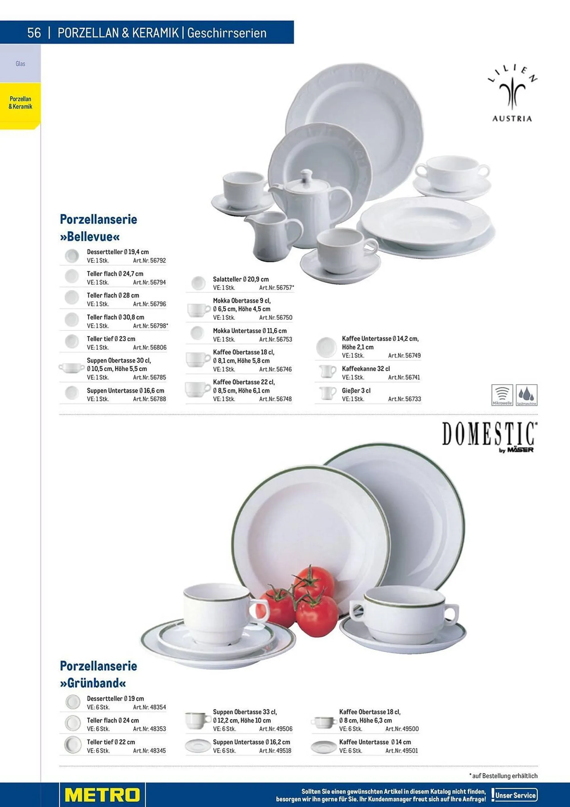 Metro Flugblatt von 22. Dezember bis 30. September 2024 - Flugblätt seite  56