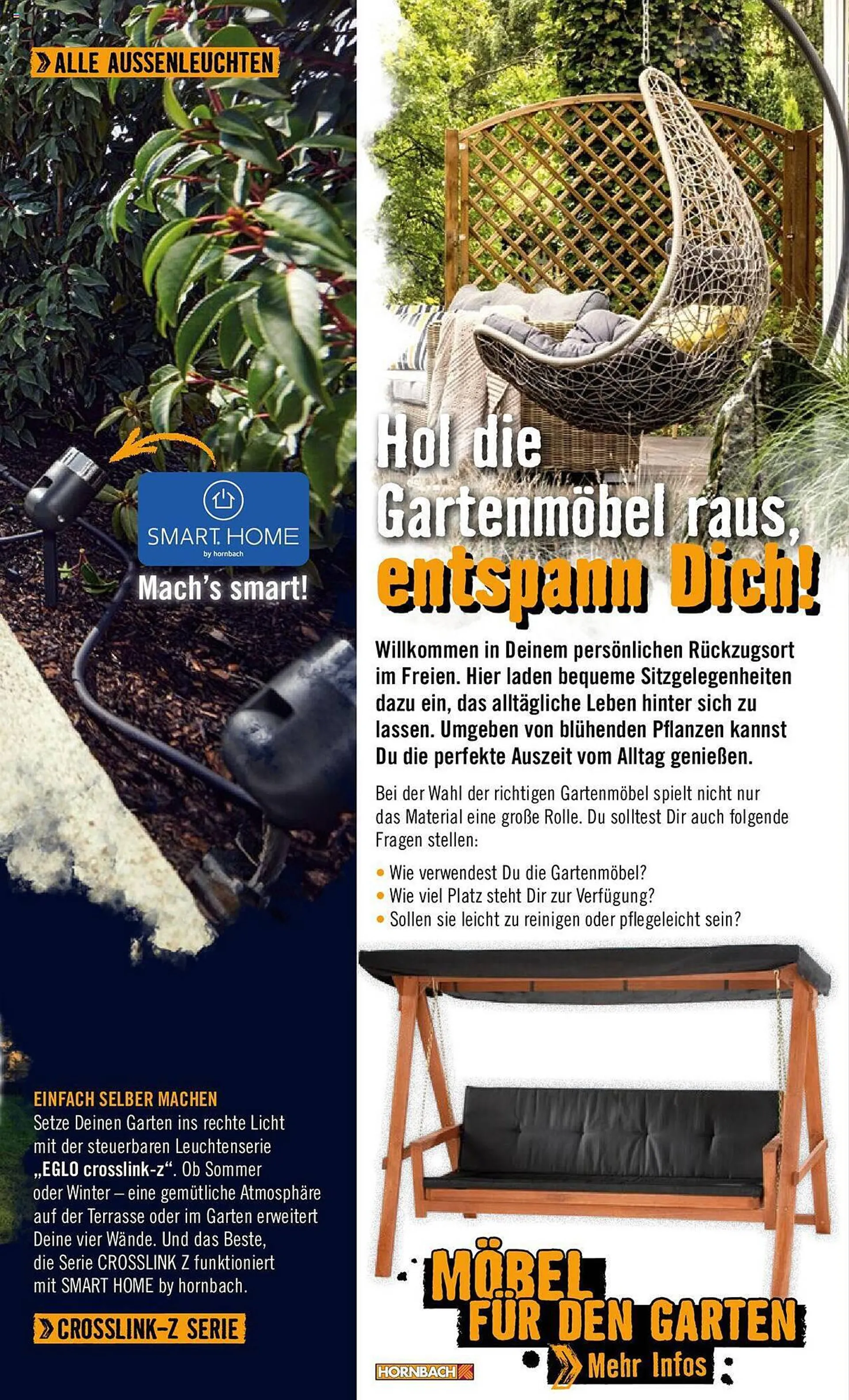 Hornbach Flugblatt von 21. März bis 31. Dezember 2024 - Flugblätt seite  31