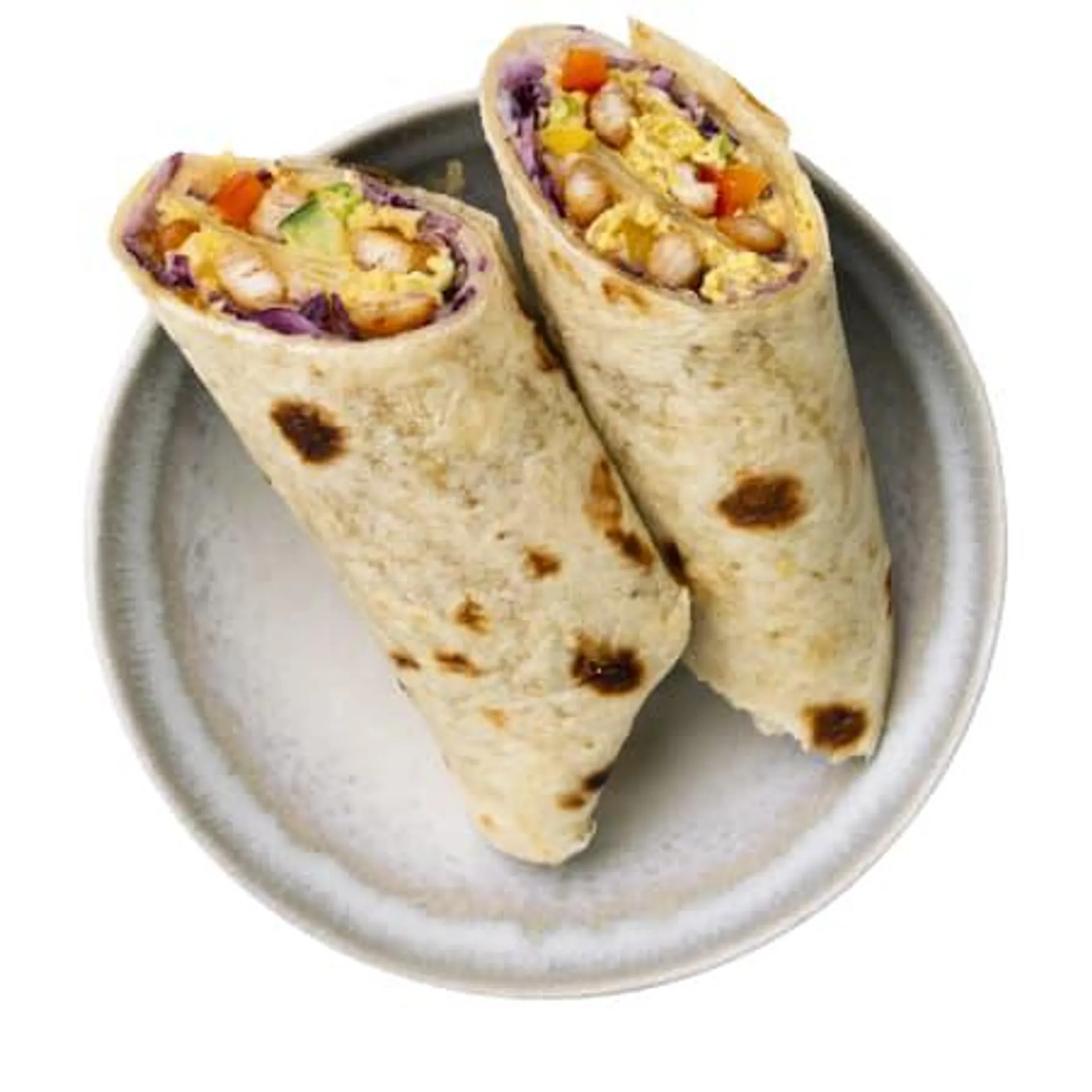 Wrap-Hühnercurry