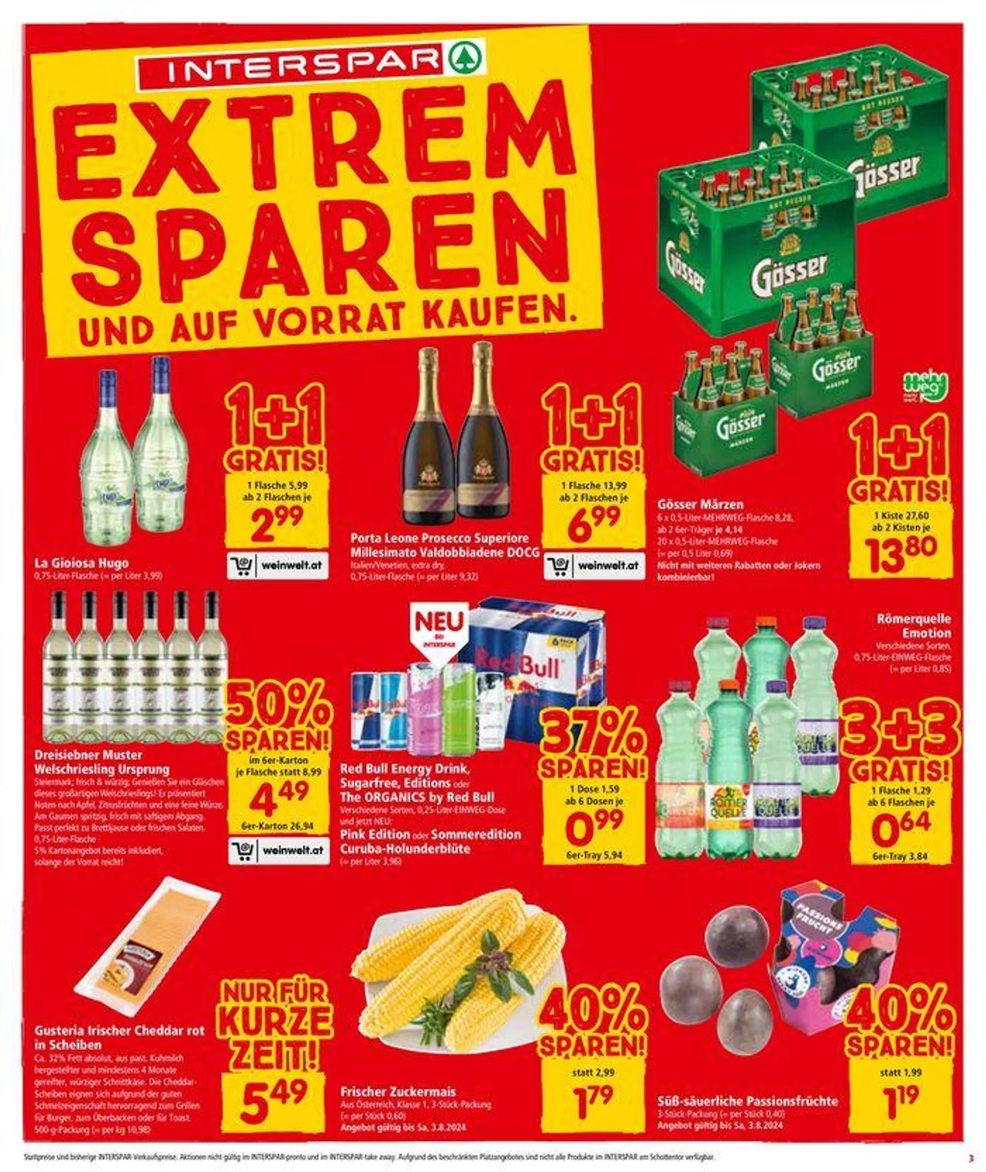 Aktuelle Schnäppchen und Angebote von 1. August bis 15. August 2024 - Flugblätt seite  3