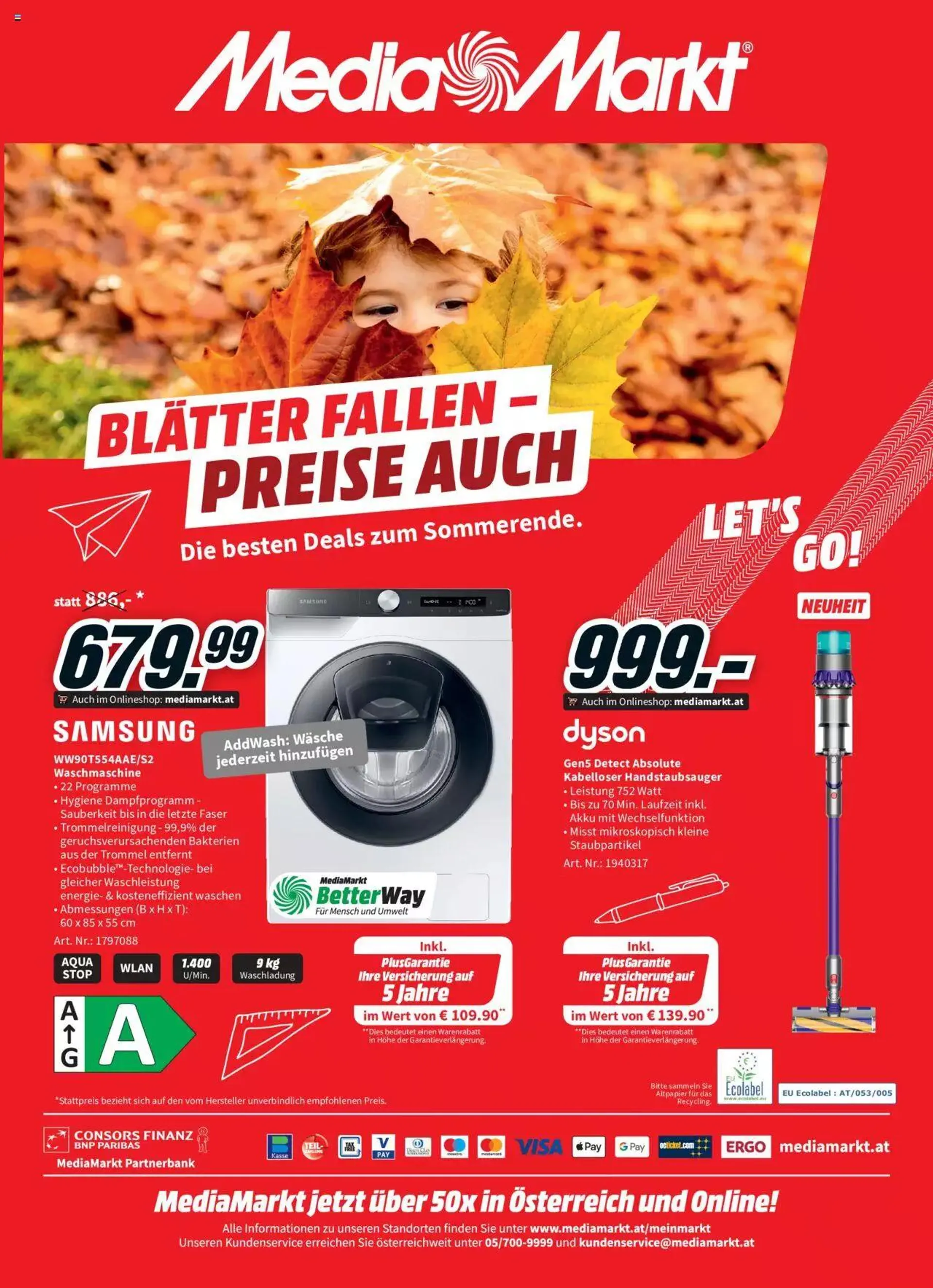 Media Markt Angebote von 27. August bis 28. Oktober 2023 - Flugblätt seite  1