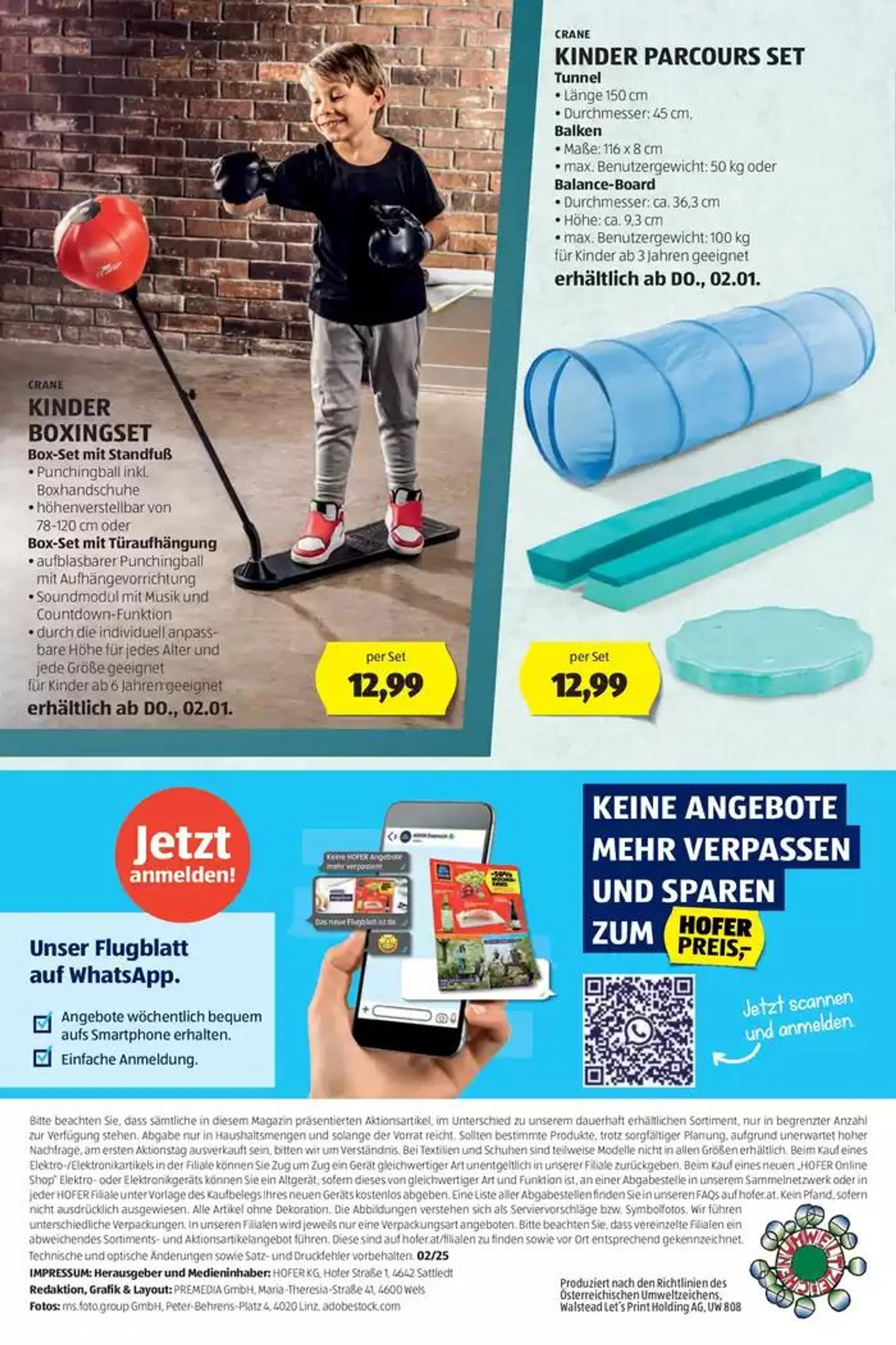 Fit ins neue Jahr - Katalog von 31. Dezember bis 7. Jänner 2025 - Flugblätt seite  24