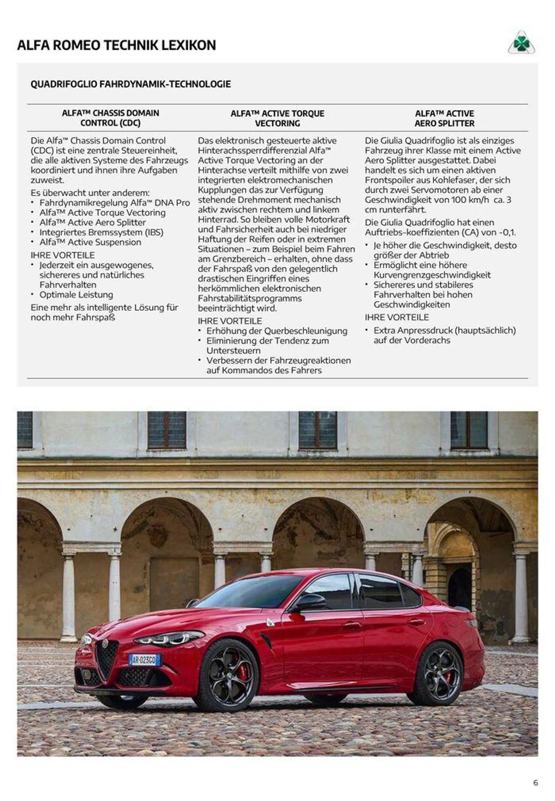 Alfa Romeo Giulia von 7. August bis 7. August 2025 - Flugblätt seite  6