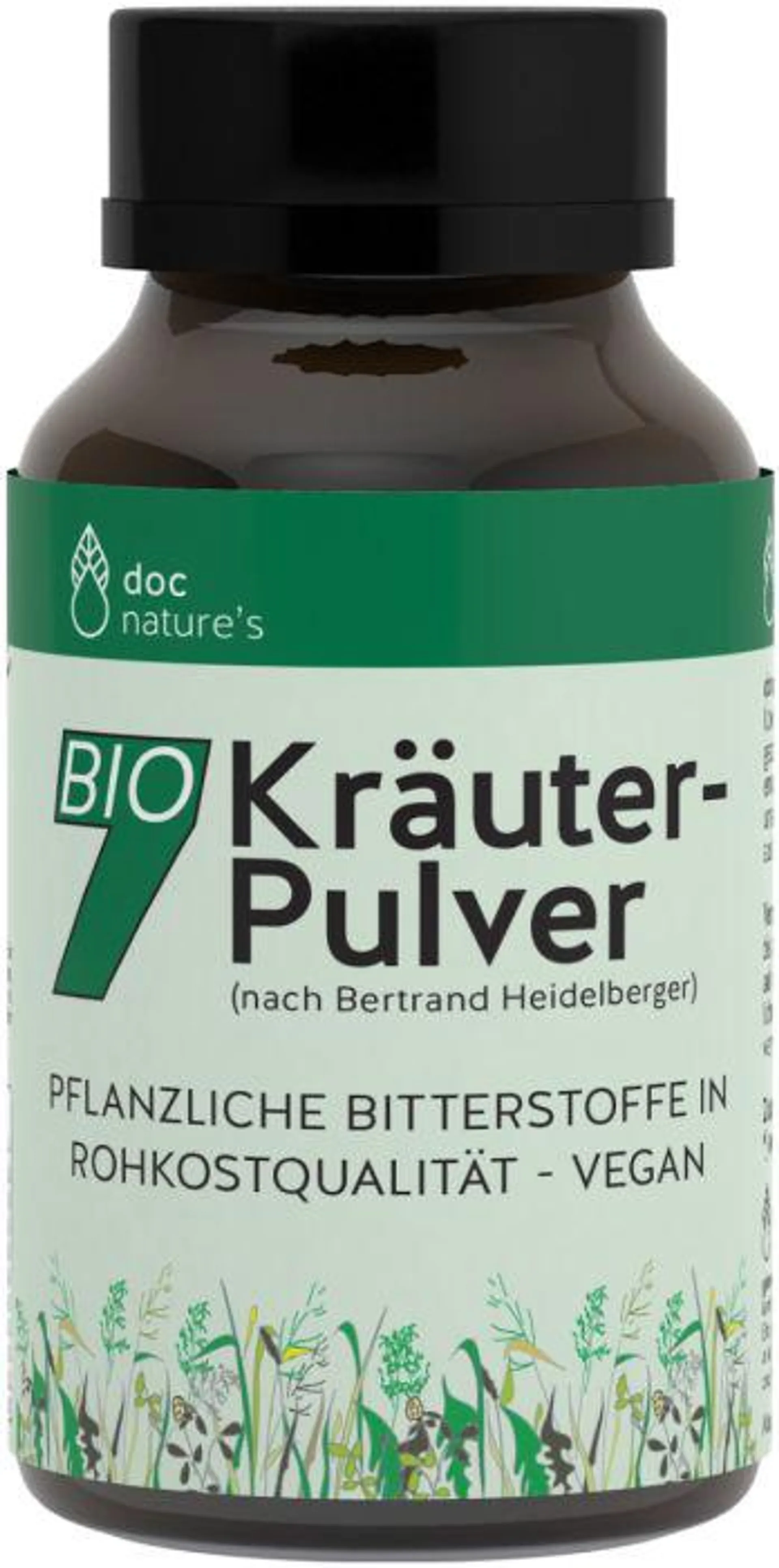 doc nature´s Bio 7-Kräuter-Pulver Glas 75g