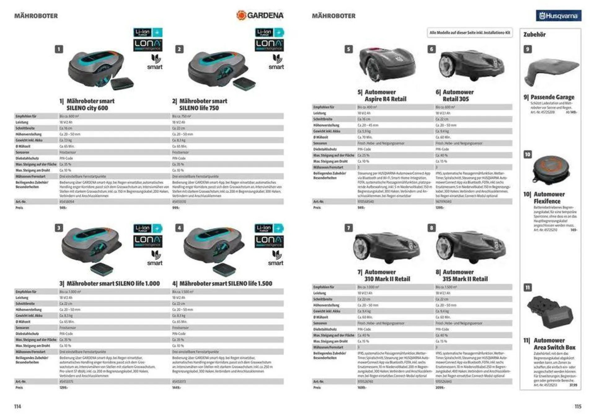 Katalog 2024 GARTENJAHR von 4. März bis 31. Dezember 2024 - Flugblätt seite  108