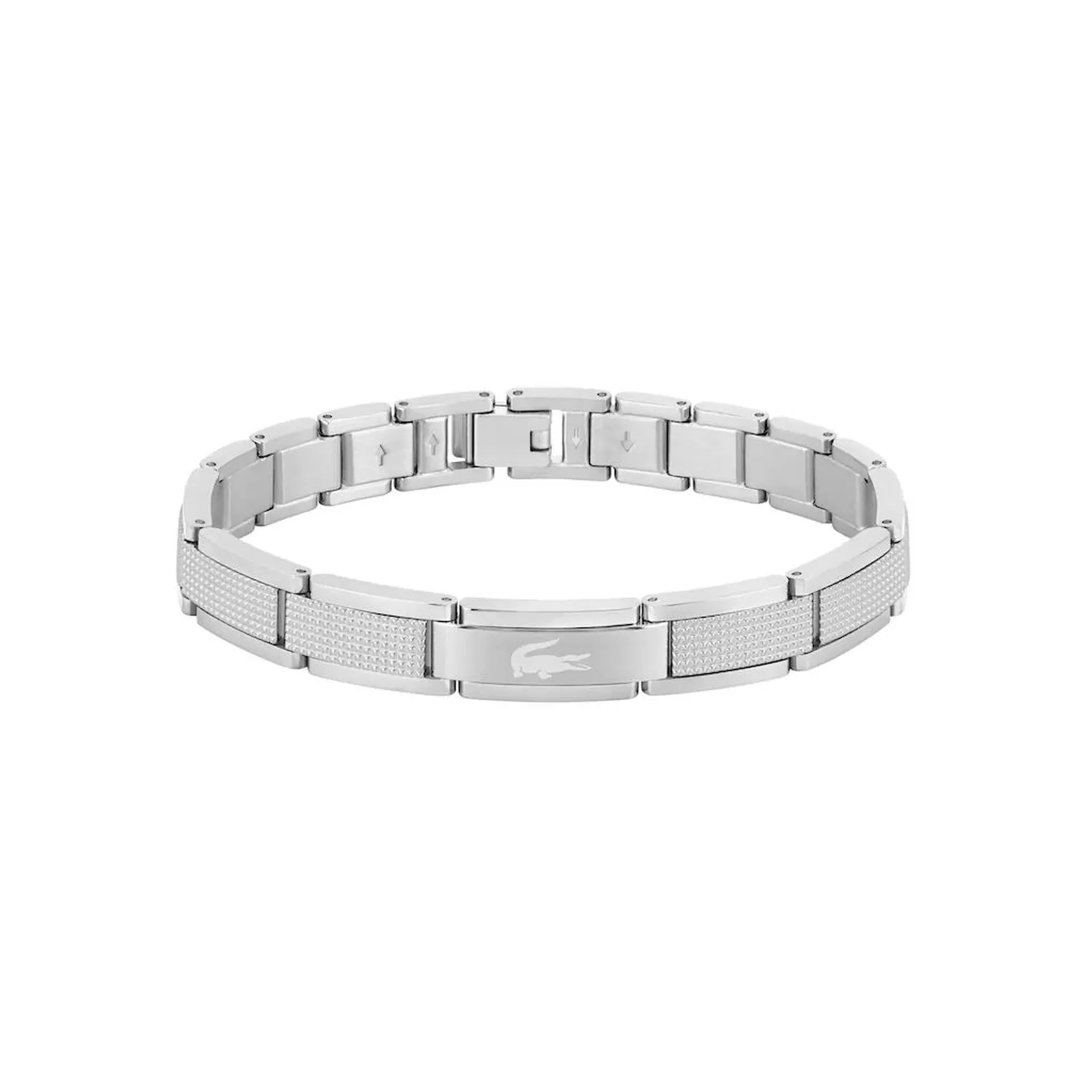 Lacoste Armband »Schmuck Edelstahl Armschmuck Gliederarmband STENCIL«