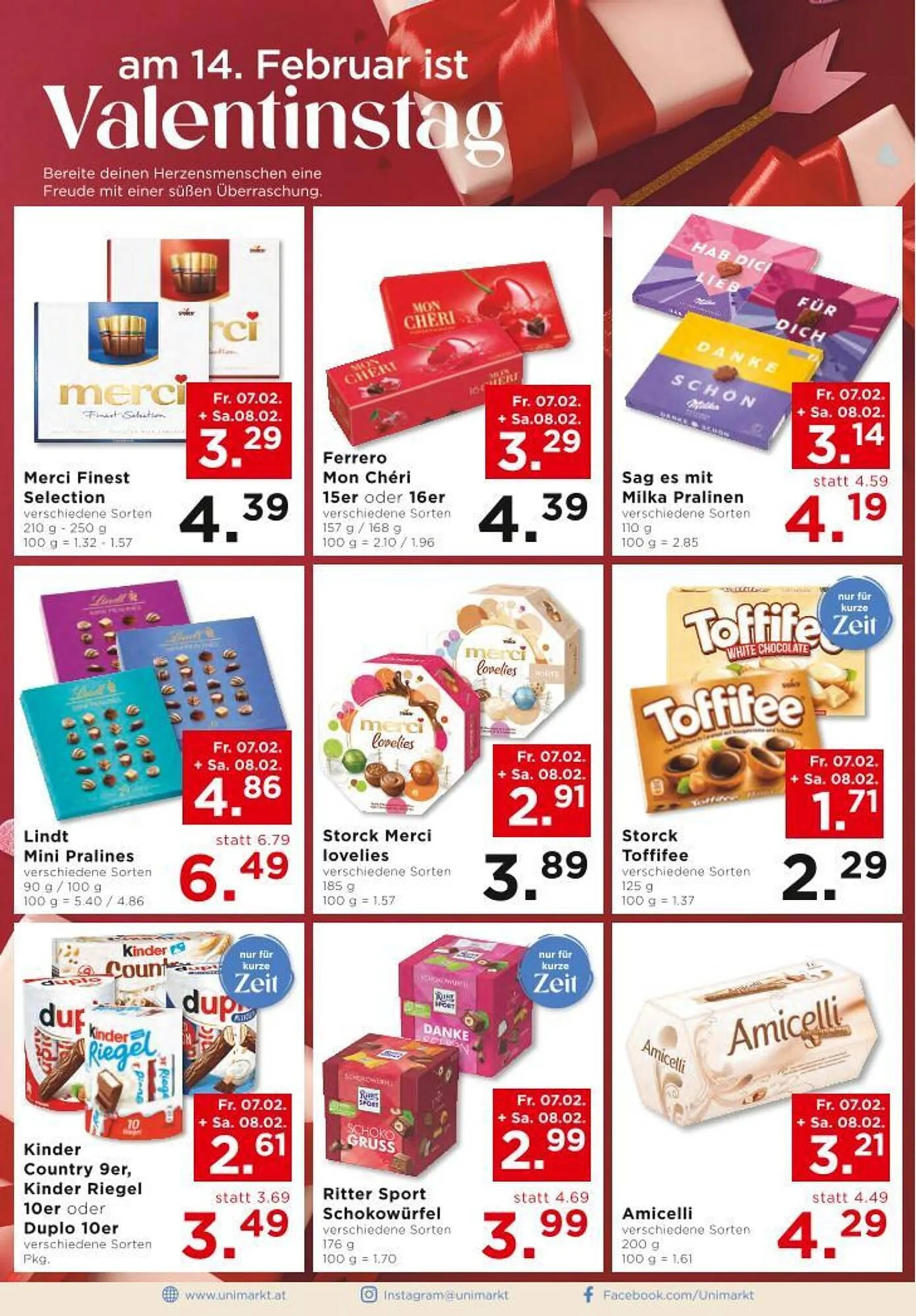 Unimarkt Flugblatt von 5. Februar bis 11. Februar 2025 - Flugblätt seite  2