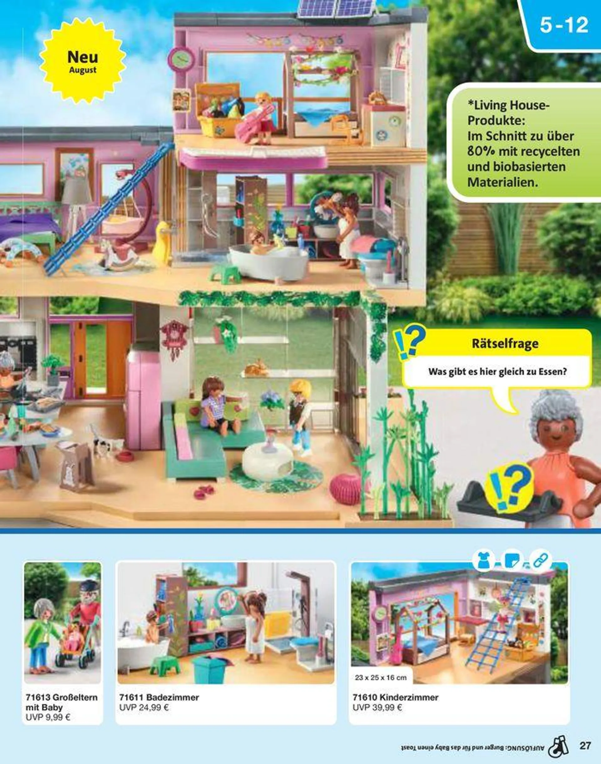 50 Years Of Playmobil von 9. Juli bis 31. Dezember 2024 - Prospekt seite 27