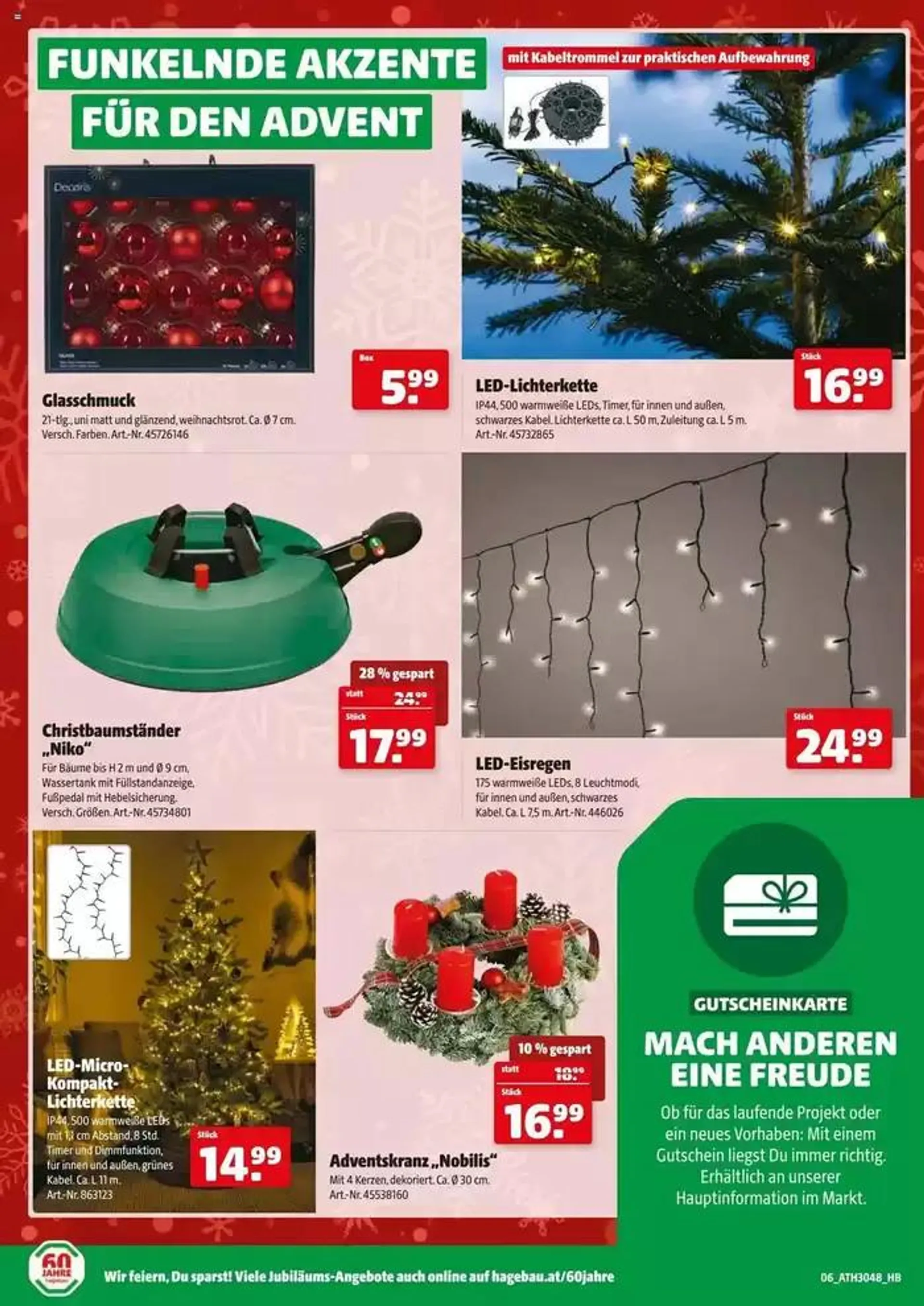 Tolles Angebot für alle Kunden von 21. November bis 5. Dezember 2024 - Flugblätt seite  12