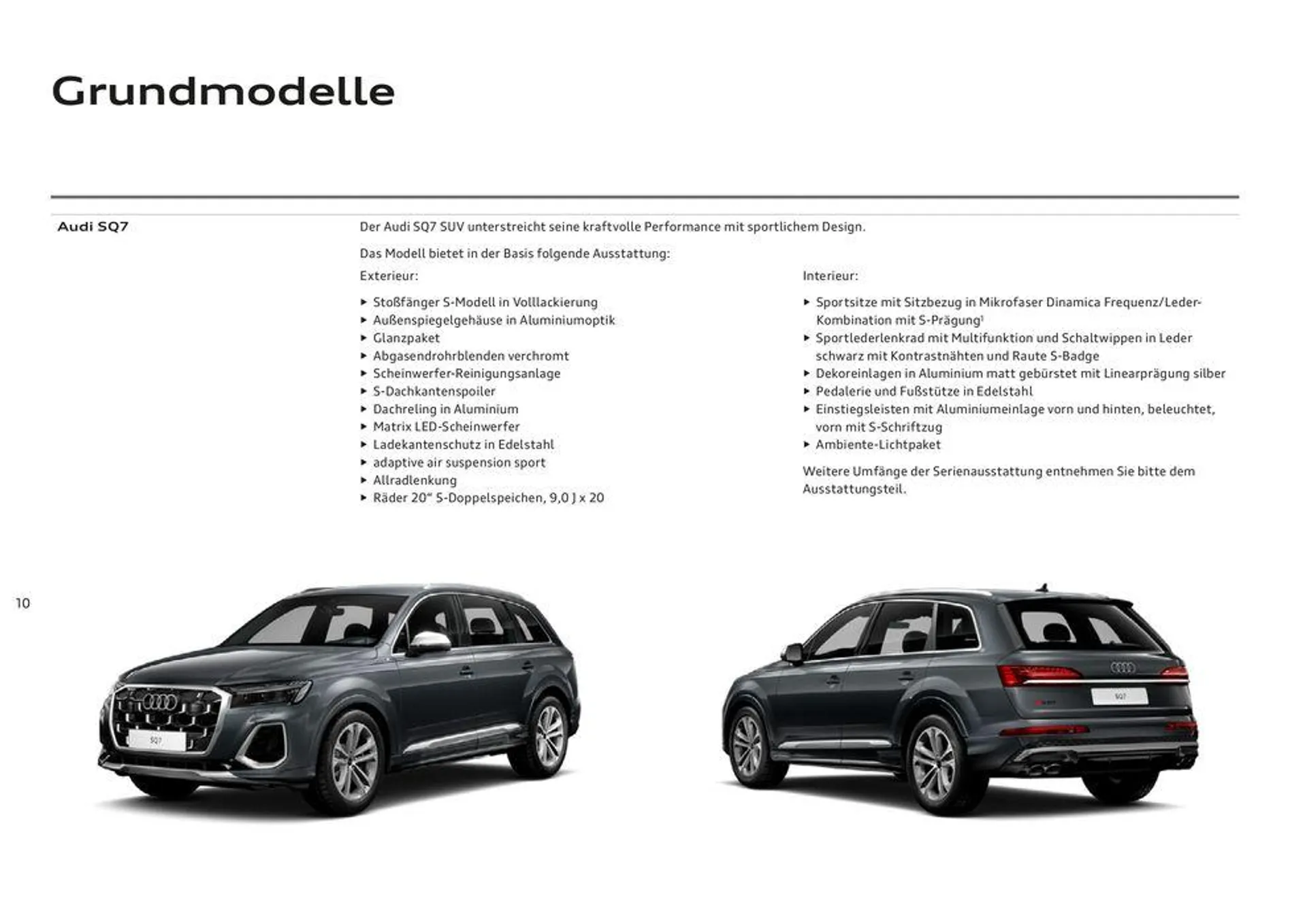 Audi Q7 von 4. März bis 4. März 2025 - Flugblätt seite  10