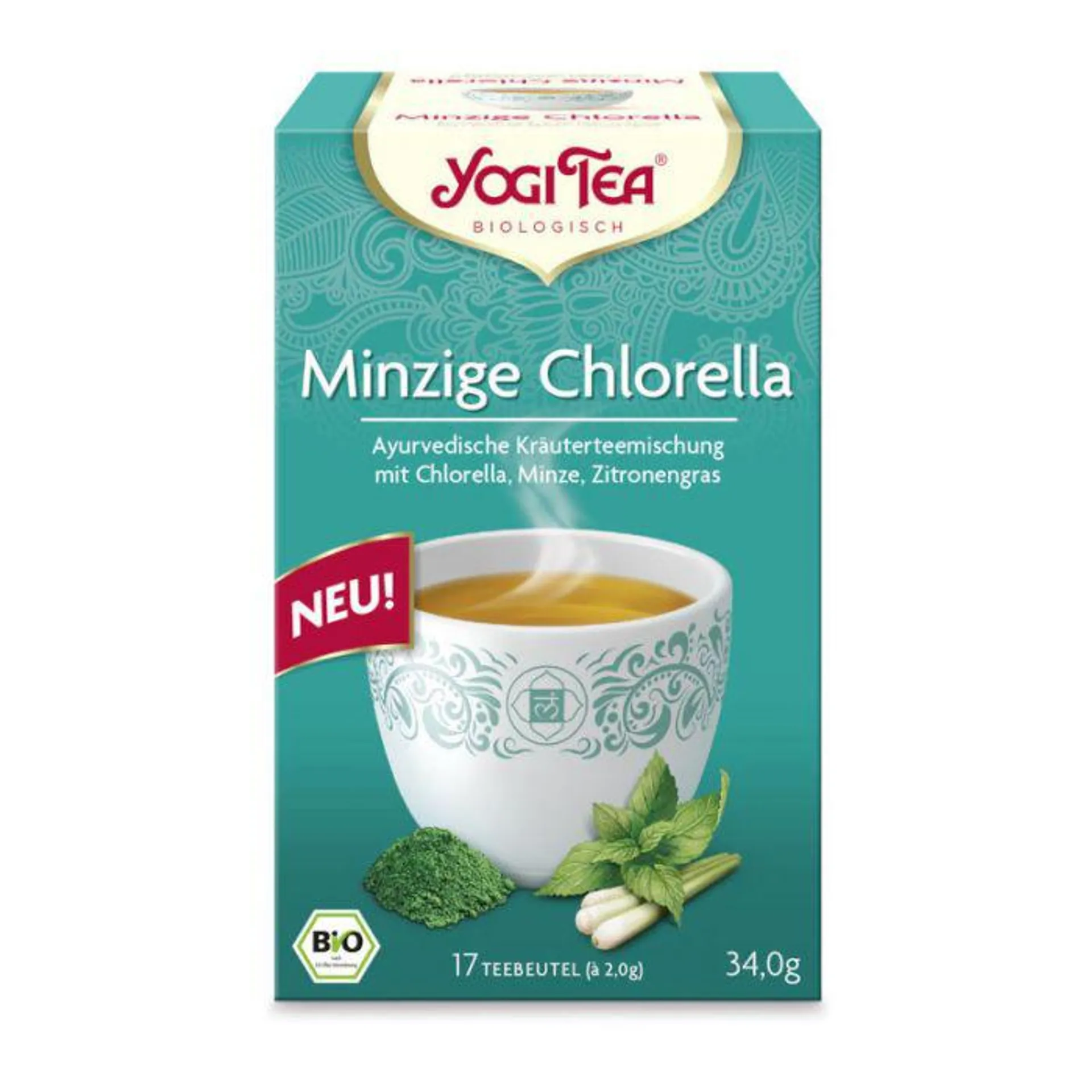 Yogi Tea Minzige Chlorella 17x2 g