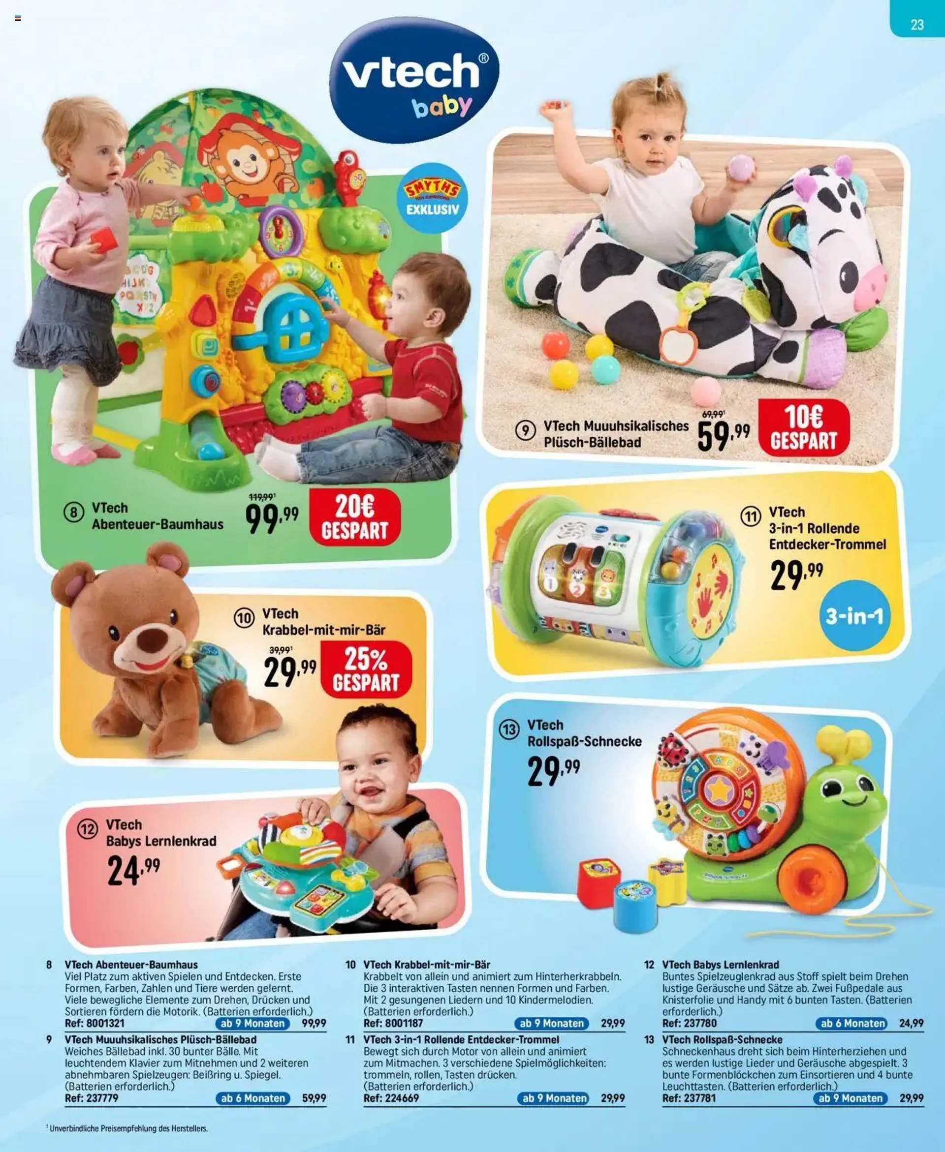 Smyths Toys Angebote von 25. September bis 13. Dezember 2024 - Flugblätt seite  23