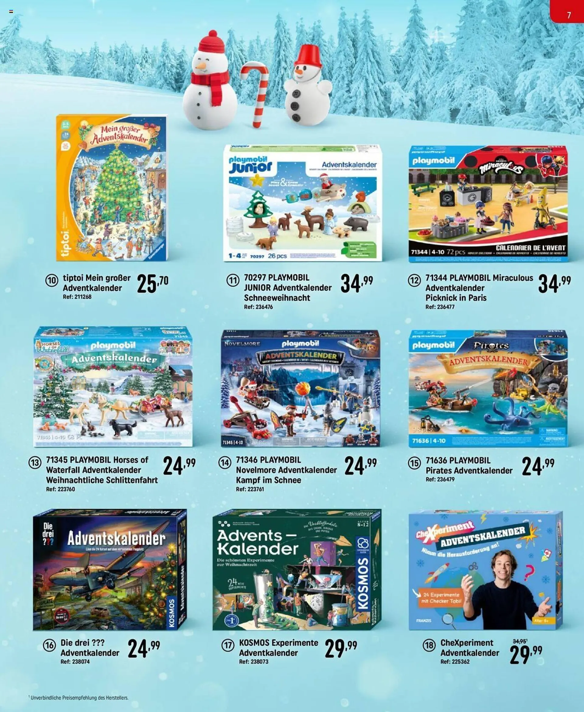 Smyths Toys Flugblatt von 25. September bis 13. Dezember 2024 - Flugblätt seite  7