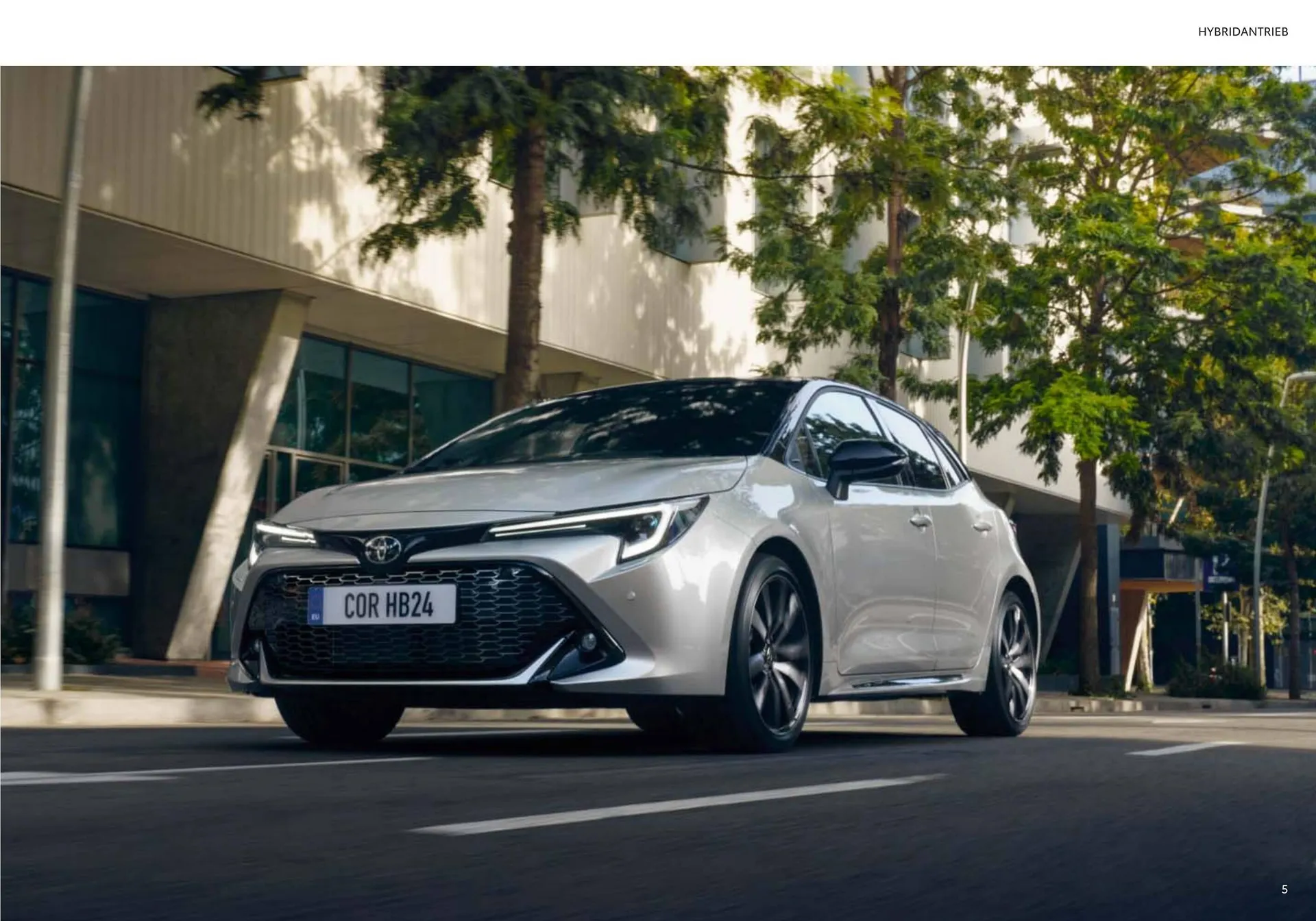 Toyota COROLLA Flugblatt von 11. Juli bis 9. Jänner 2025 - Flugblätt seite  5