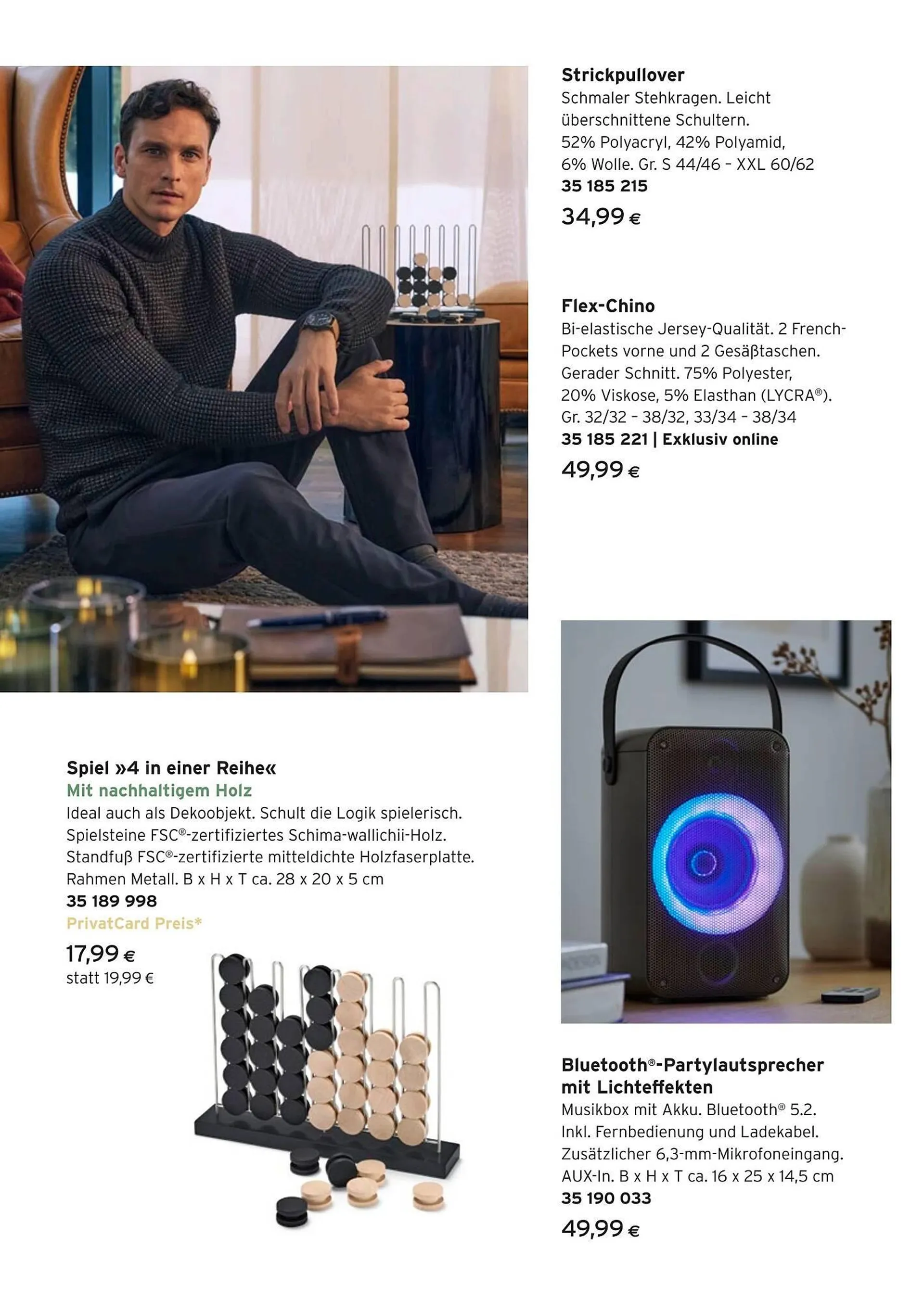 Tchibo Eduscho Flugblatt von 28. November bis 31. Dezember 2023 - Flugblätt seite  4