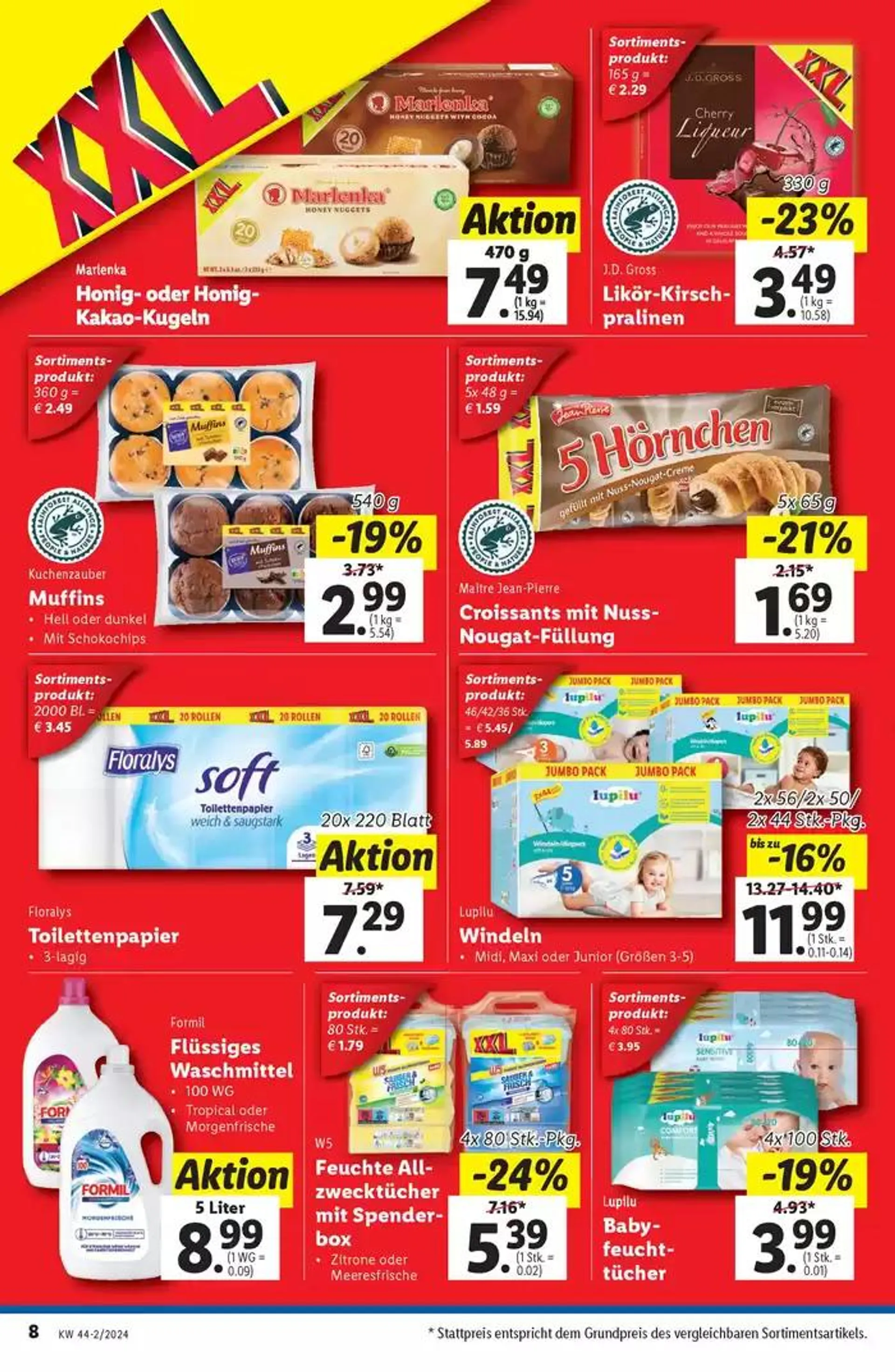 Tolles Angebot für alle Kunden von 30. Oktober bis 6. November 2024 - Flugblätt seite  8